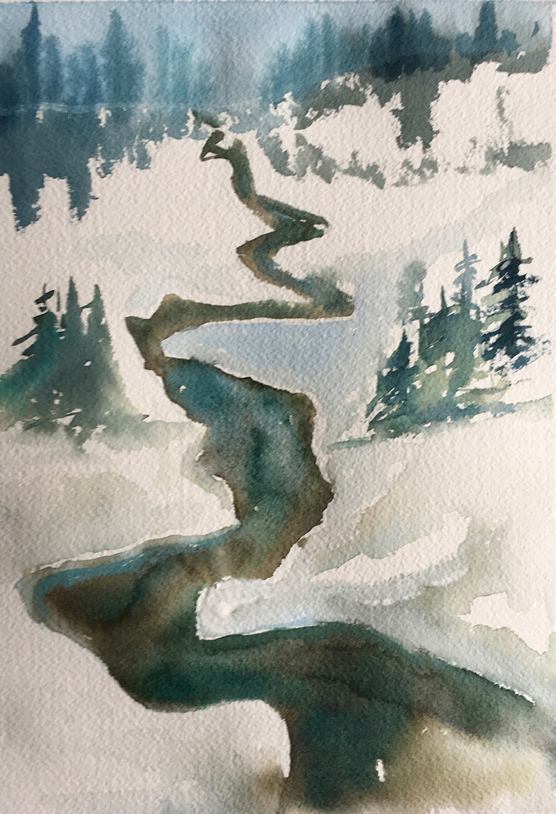 #8 - Creek Running Through