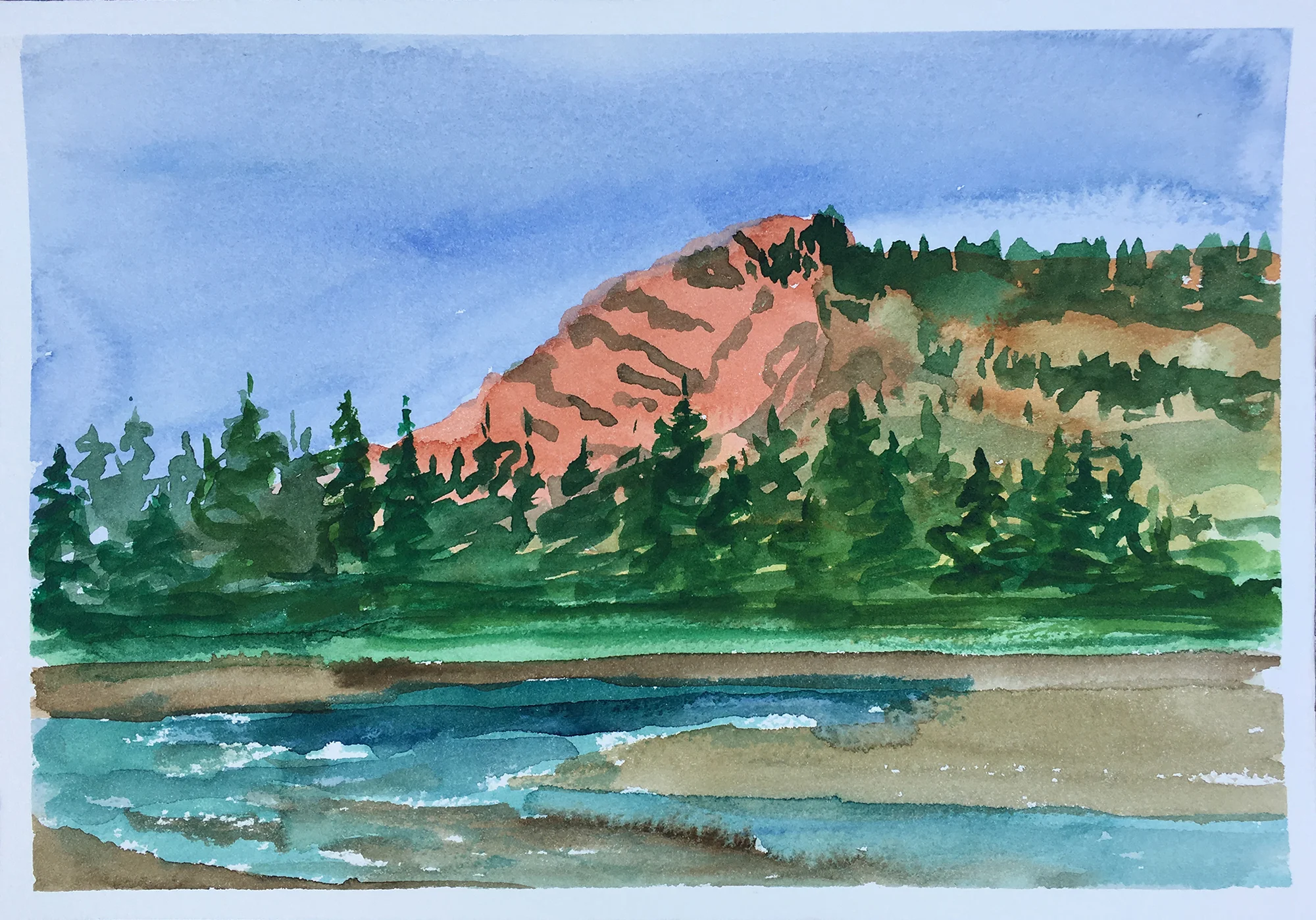 #162 - Red Hills in the Gros Ventre