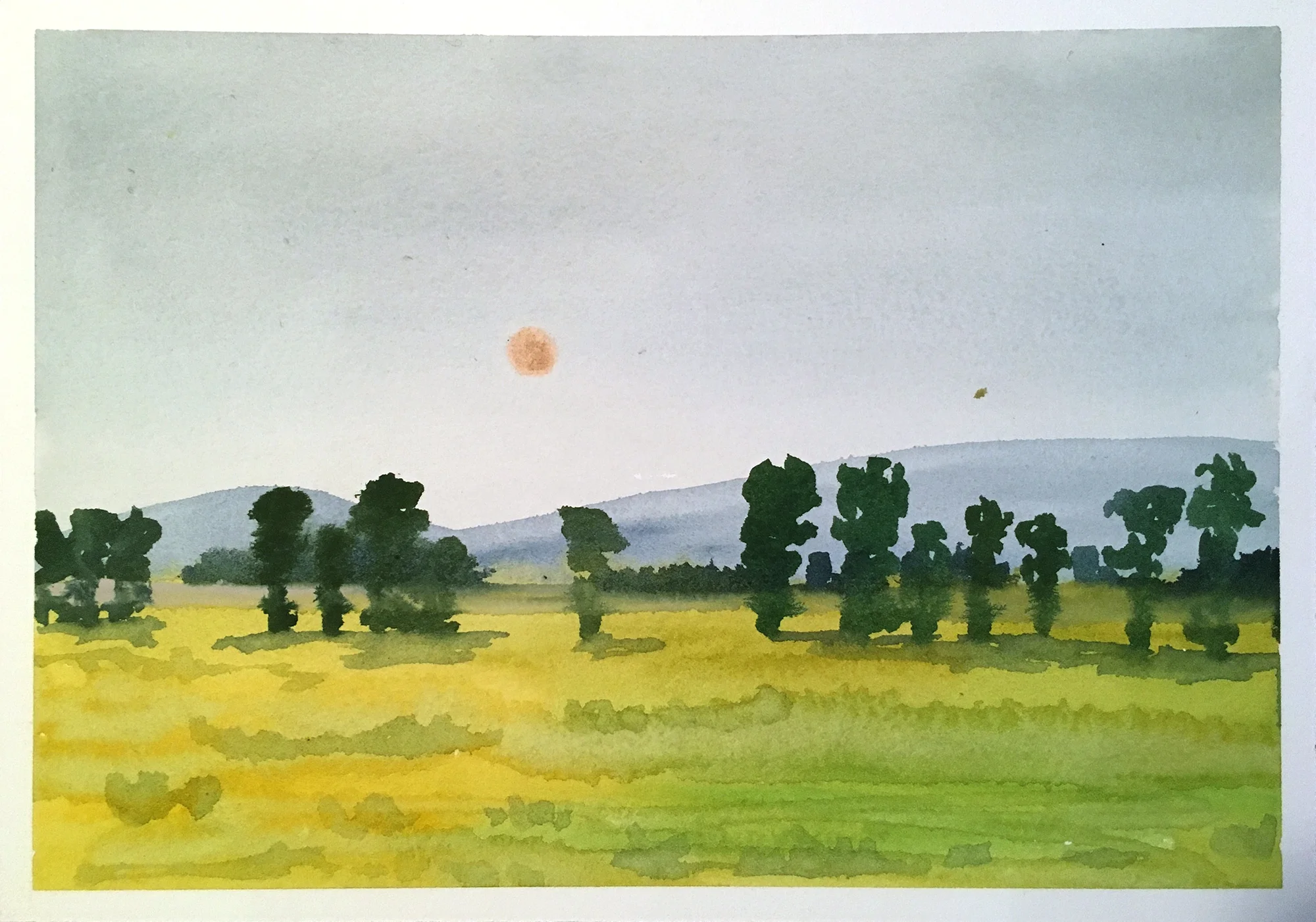 #163 - A Smoky Sunset on Antelope Flats