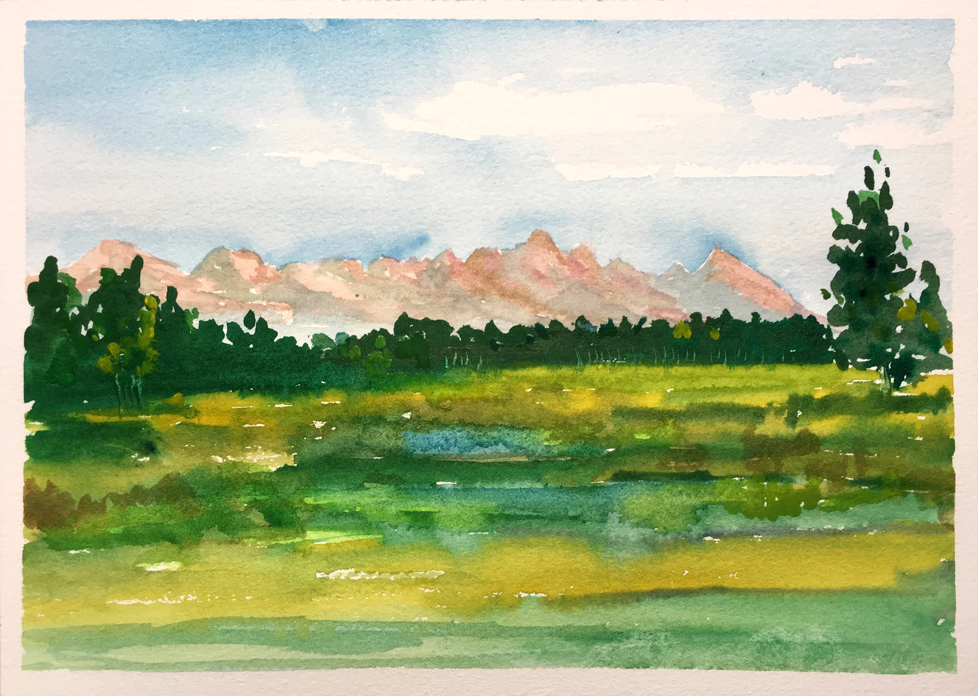 #167 - Teton Sunrise