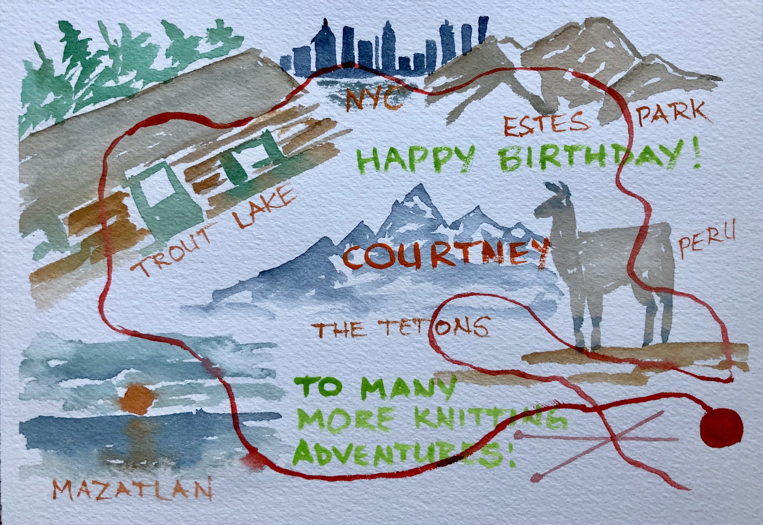 #224 - Happy Birthday Courtney