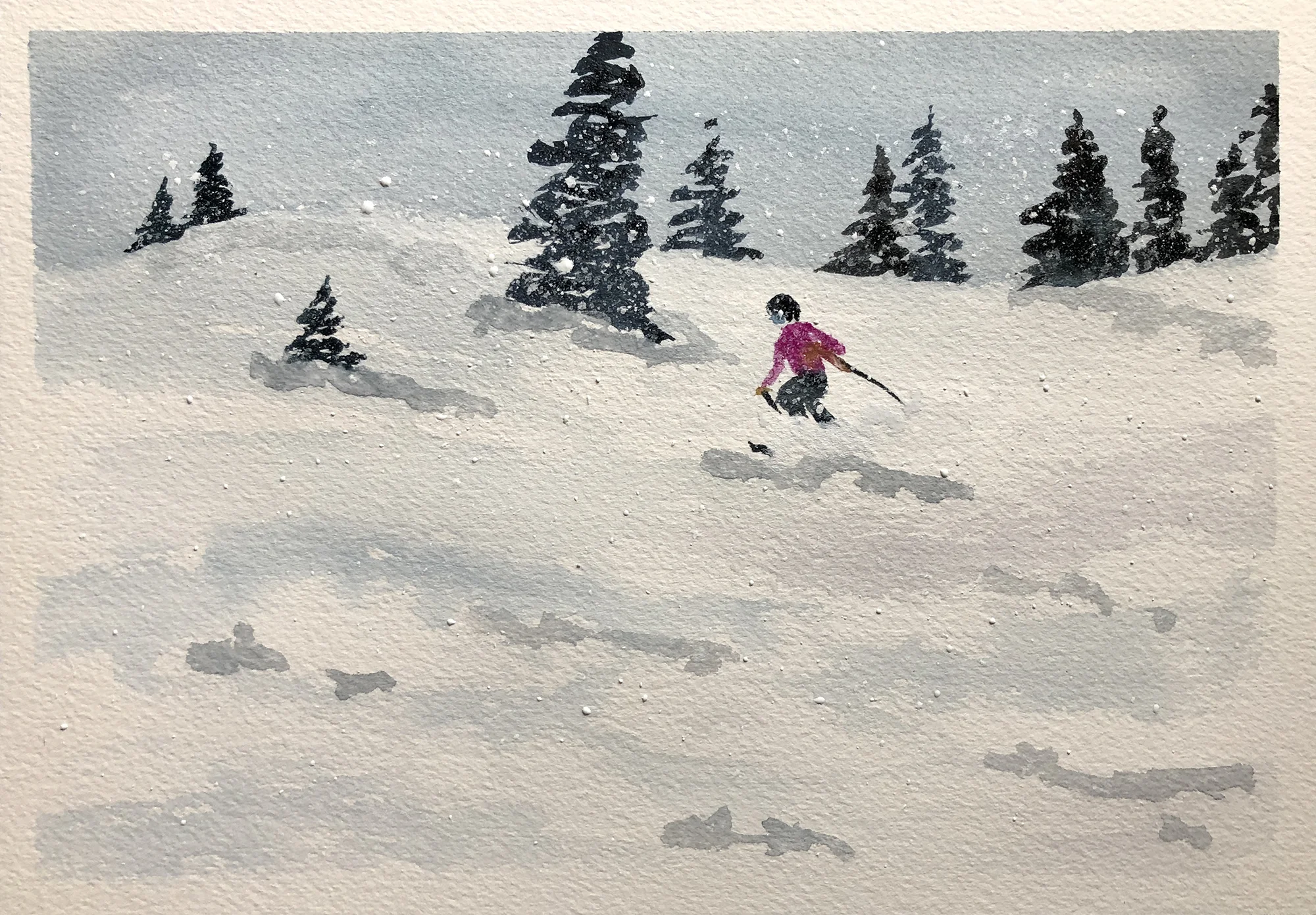 #307 - Skiing Saratoga Bowl