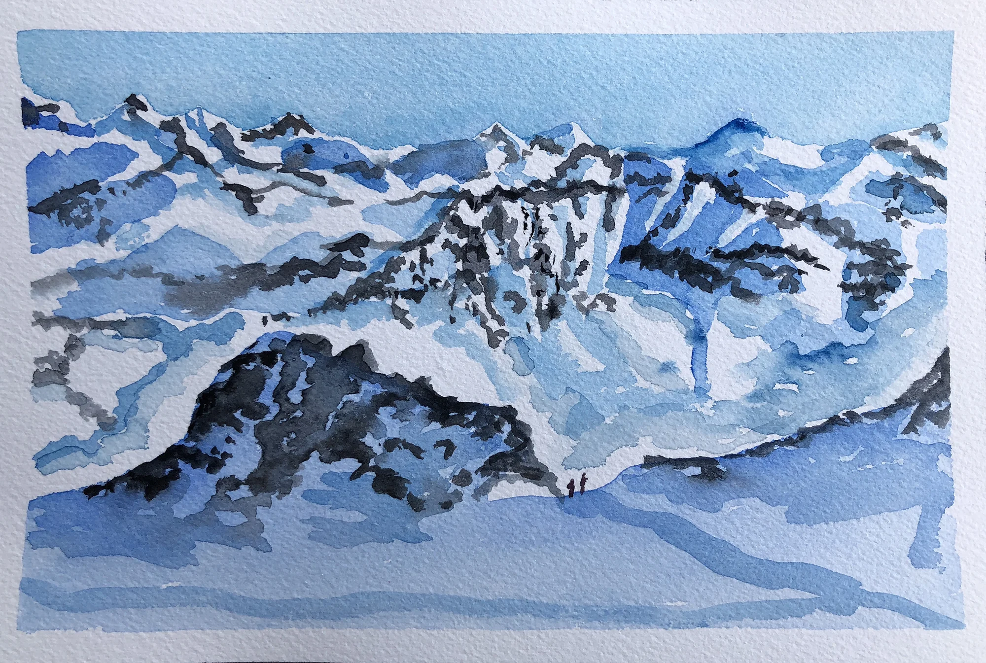 #321 - Top of the Tram - Val d'Isere