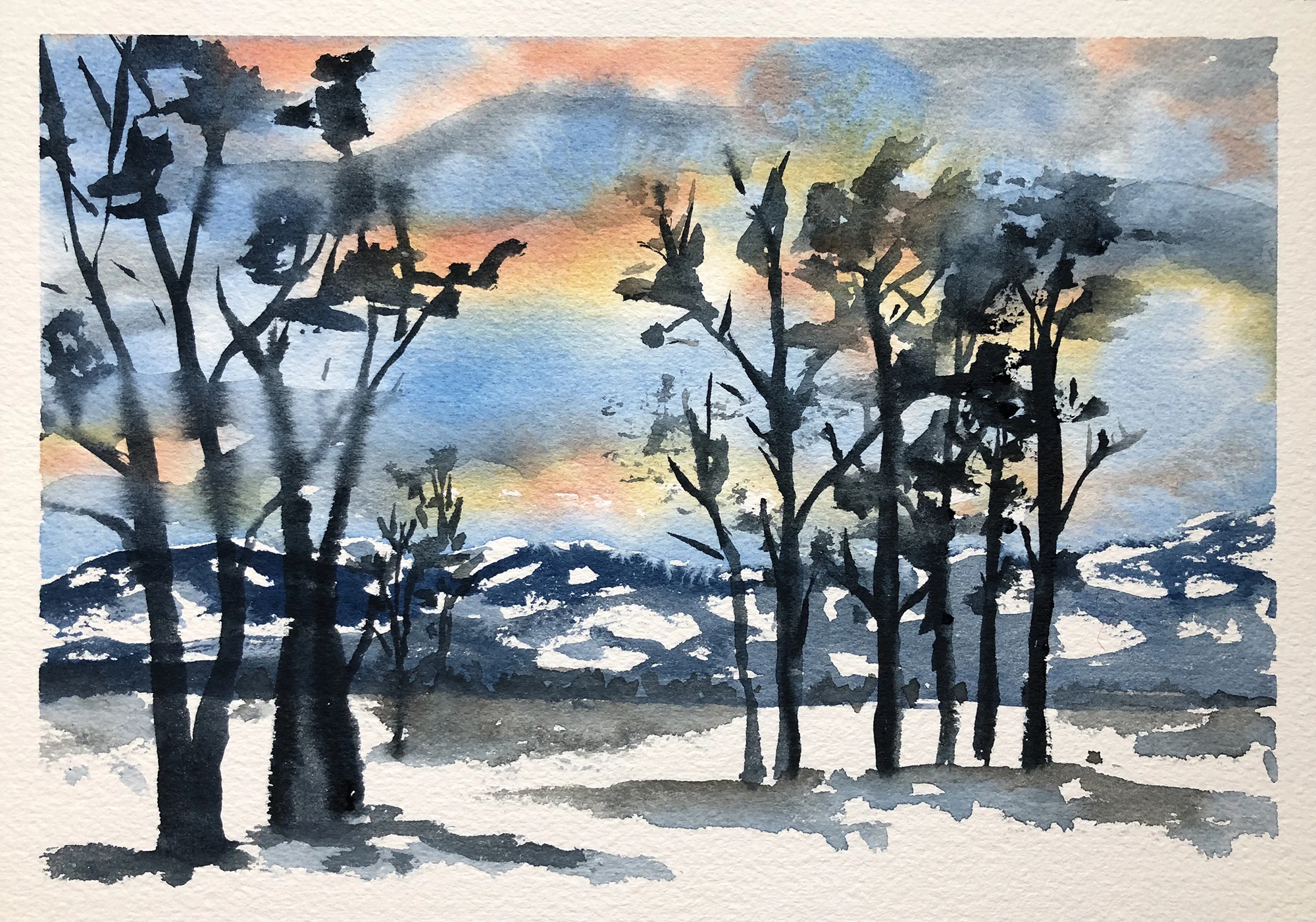 #333 - Winter Sunset