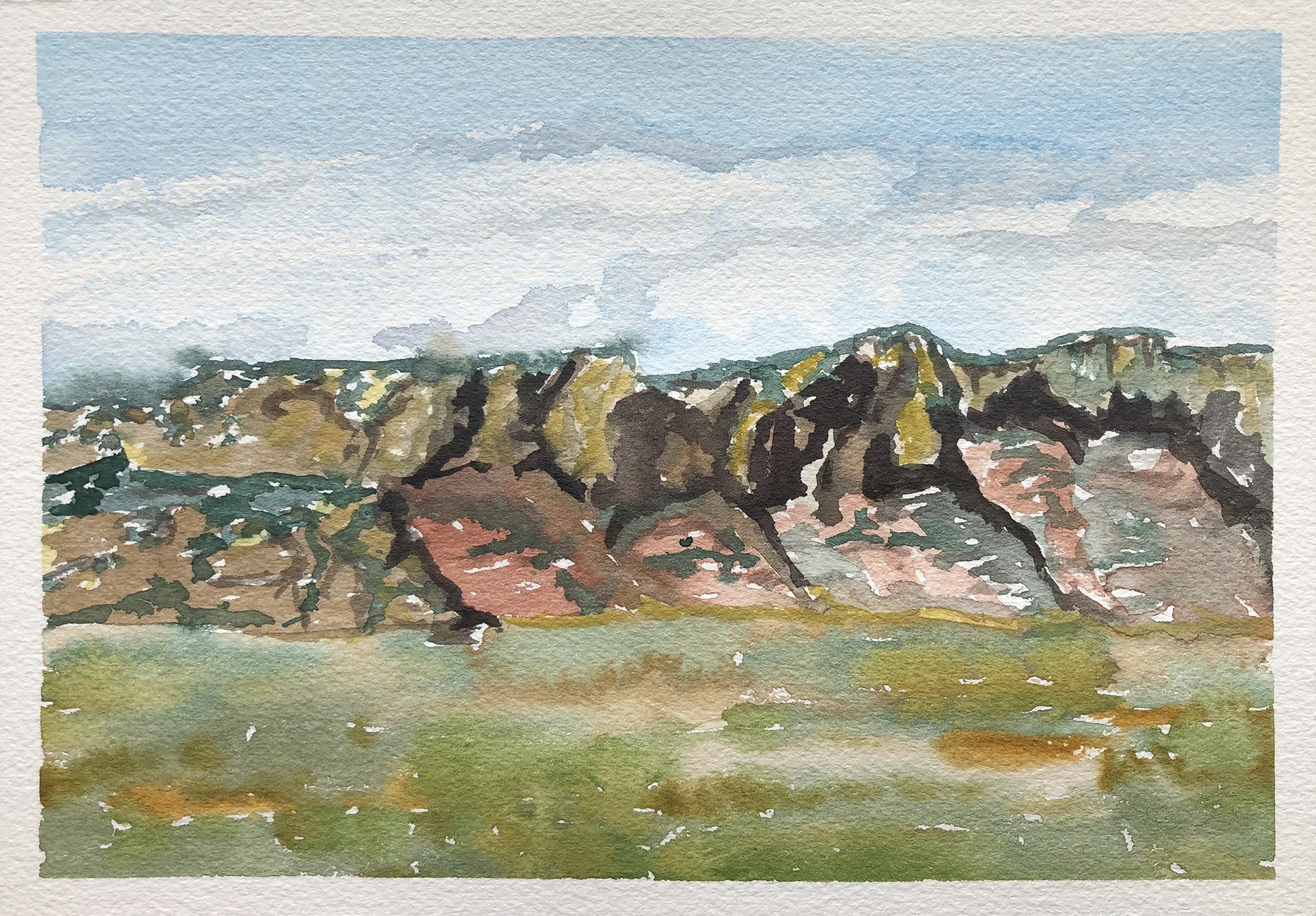 #342 - Cliffs Along Highway 40