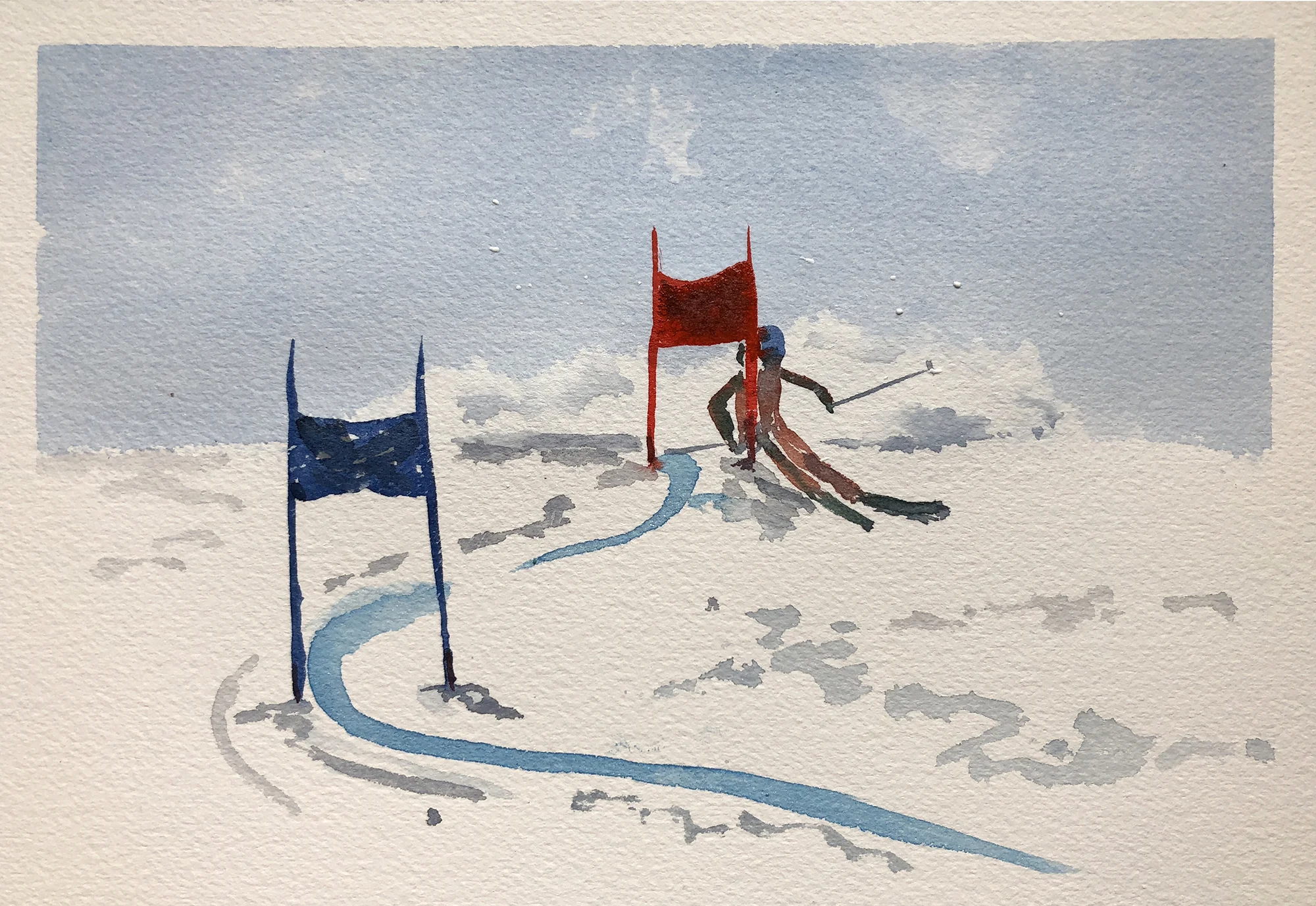 #348 - Ski Racer