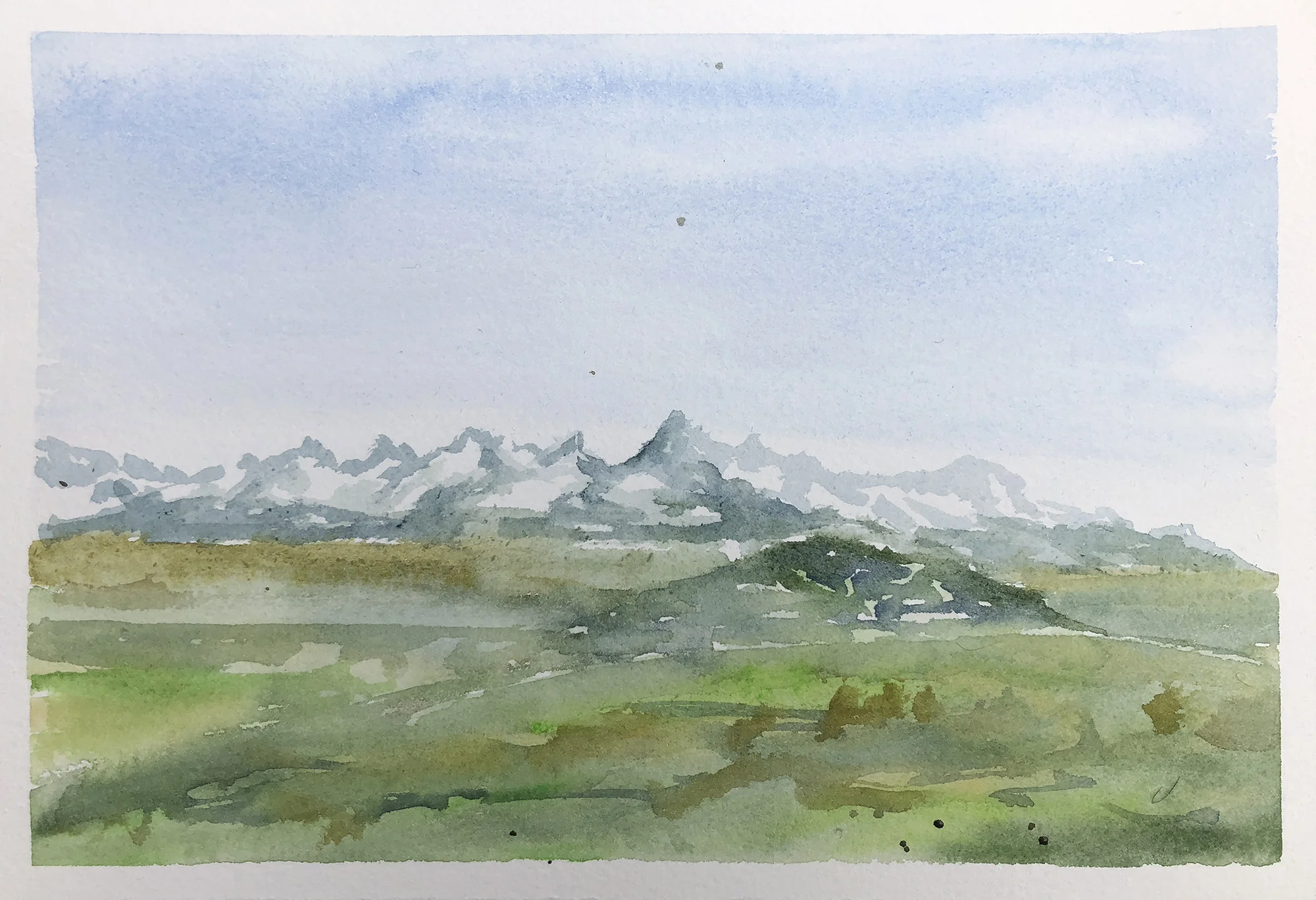 #427 - The Tetons from Curtis Canyon