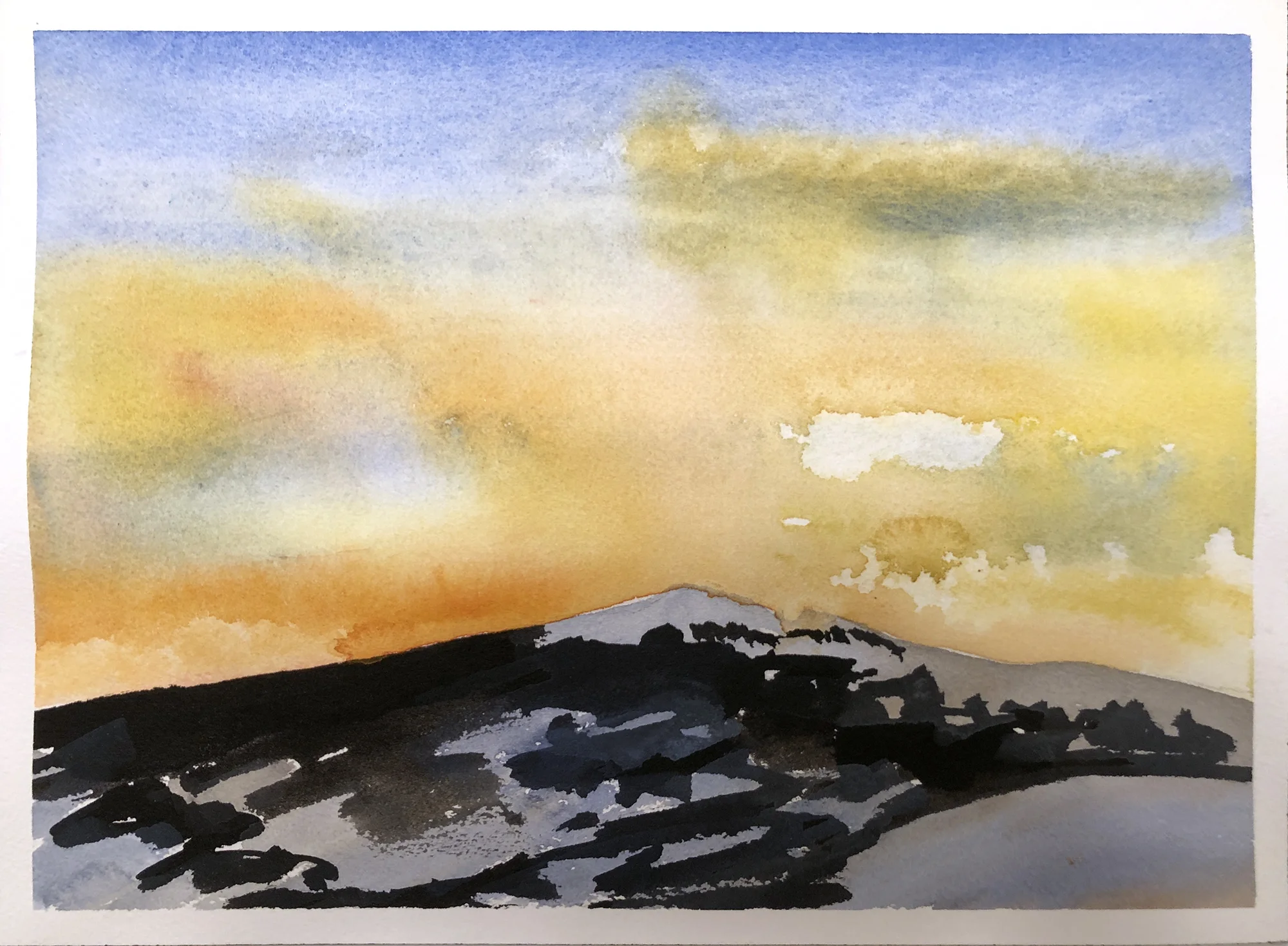 #487 - Sunrise over Sleeping Indian