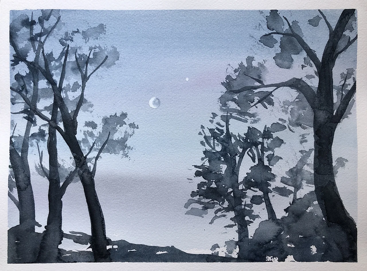 #475 - Crescent Moon with Venus