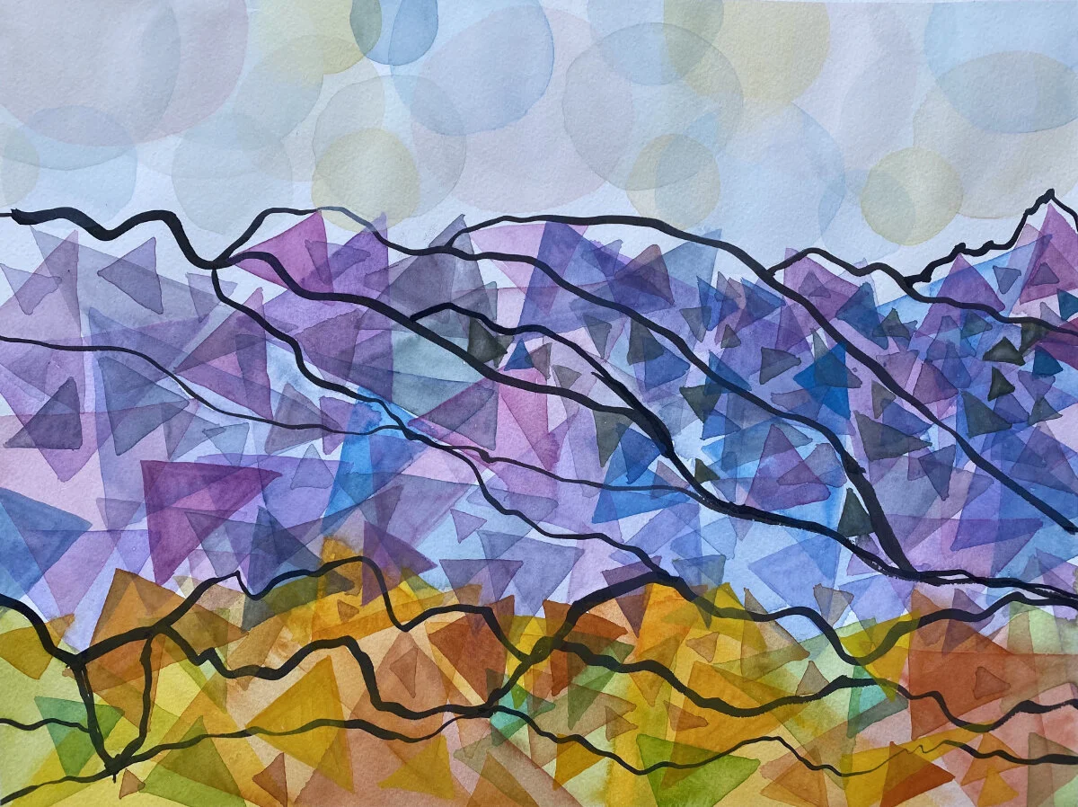 #516 - Mountain Scene