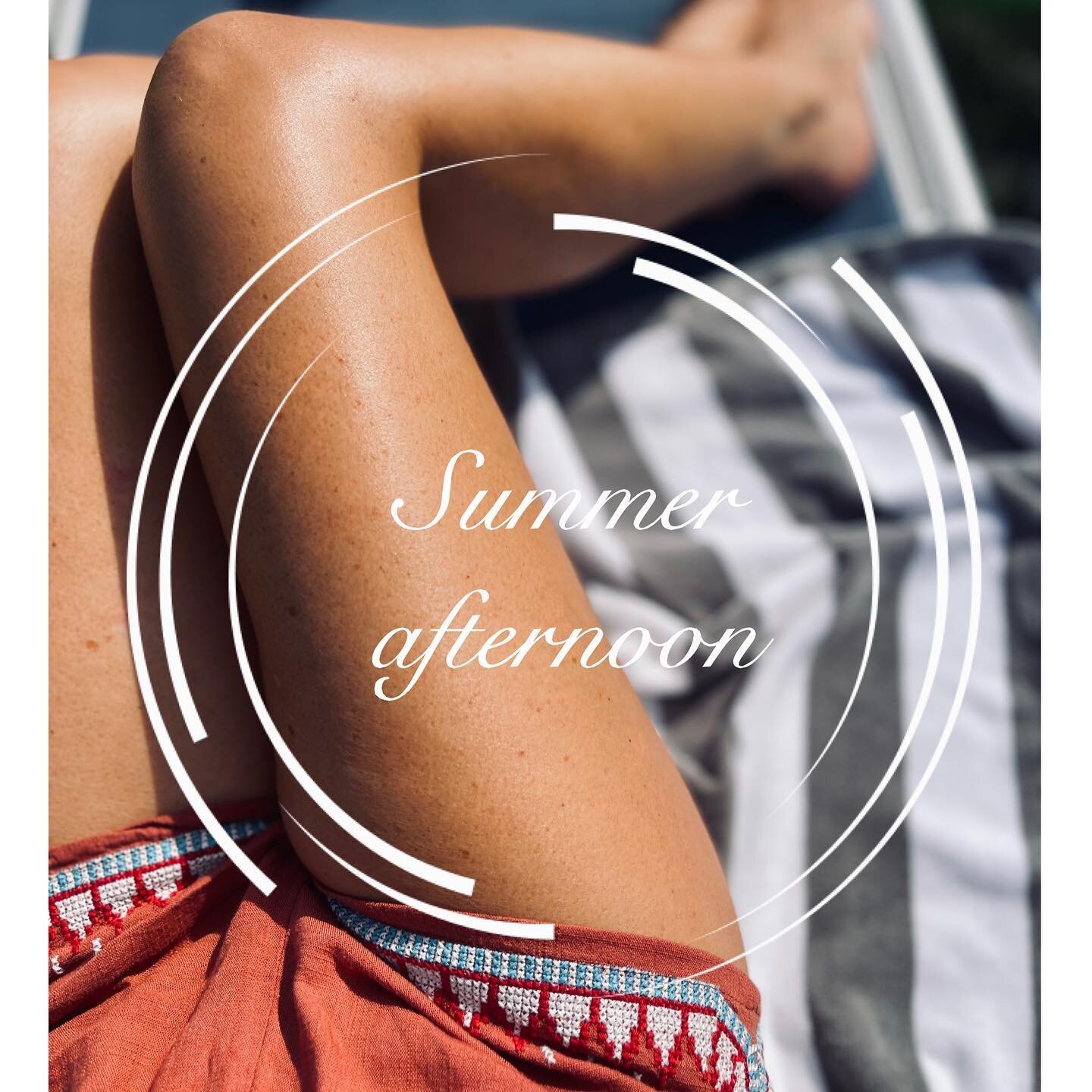 Summer Daze are the Best Days. Lounge. #spf#spraytanlife#glamglowgo#poolside#tanning#tantrumbyjoy#shadeexpert#mobiletans