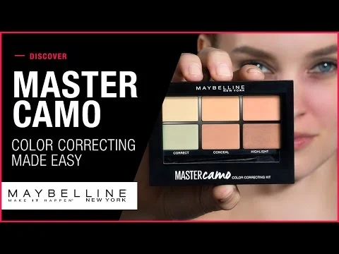 Color Correct and Conceal Skin Issues with NEW Master Camo | Maybelline New York