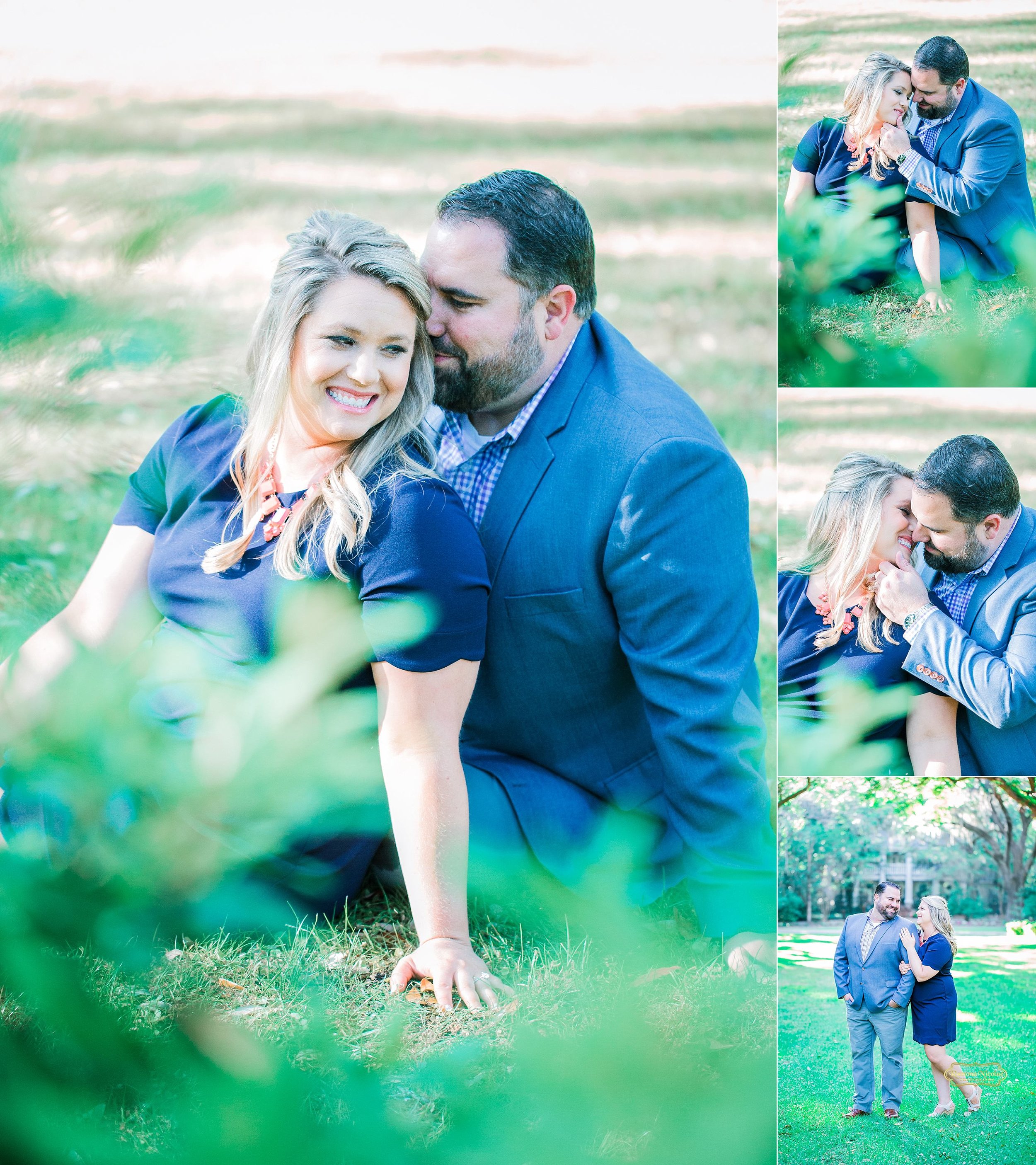 engagement session dressed in blue at wachesaw plantation by myrtle beach photographer ramona nicolae.jpg