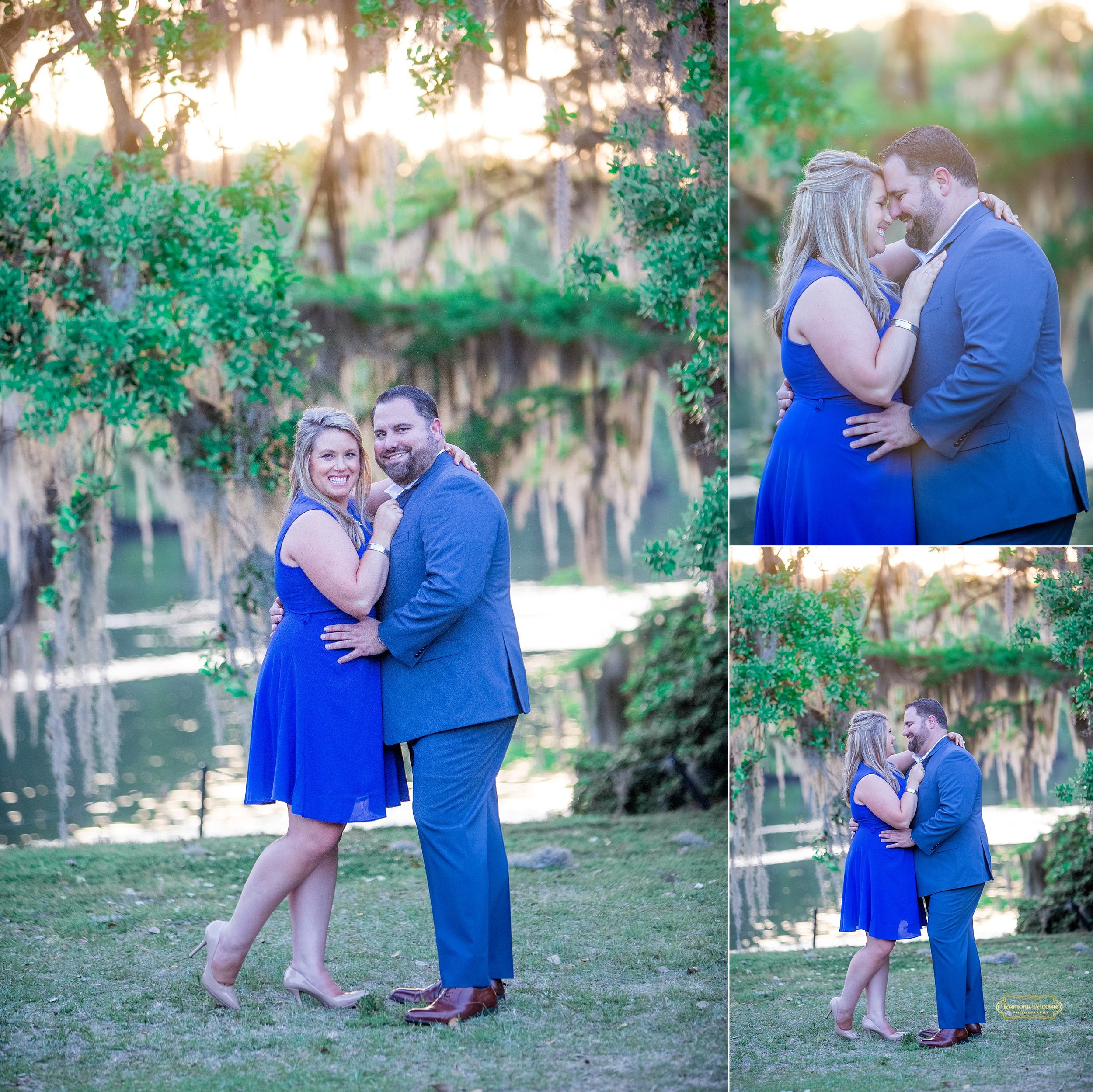 happy embracing couple at wachesaw plantation.jpg