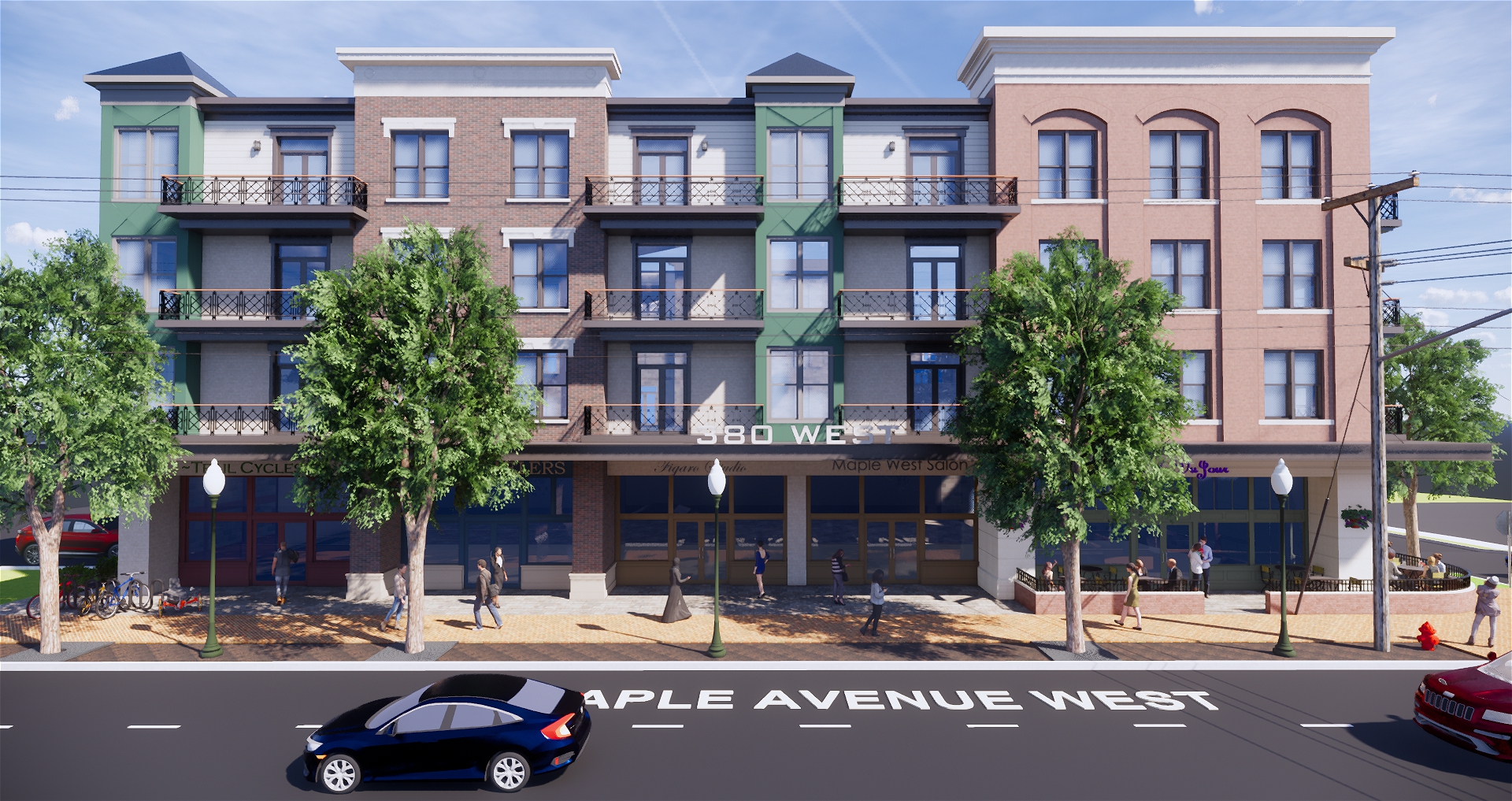 Maple Avenue Perspective