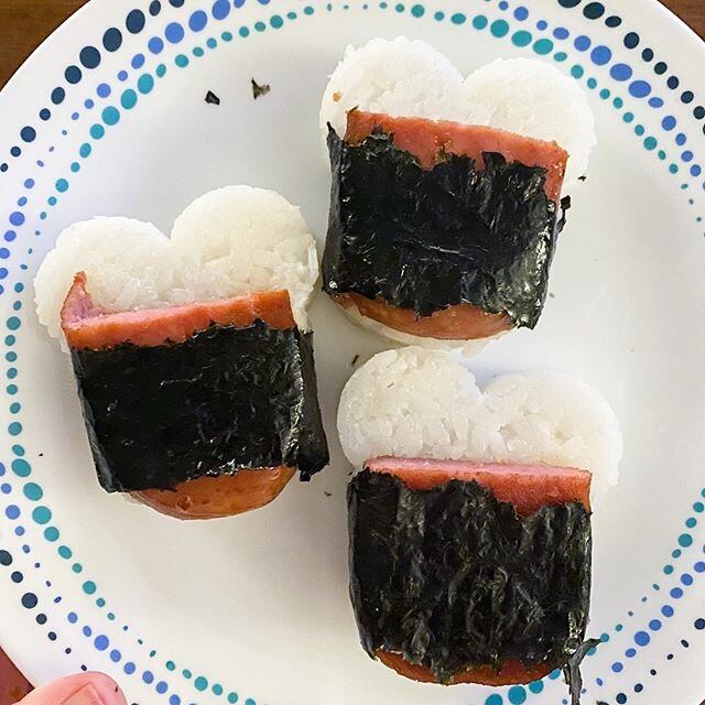 Jumping into the end of the #magicfoodietour for &ldquo;Magic at Home&rdquo; because I made Mickey shaped spam musubi this weekend and was super happy with how they turned out thanks to @imalittlesomething musubi rice mold! I&rsquo;ve been missing tr