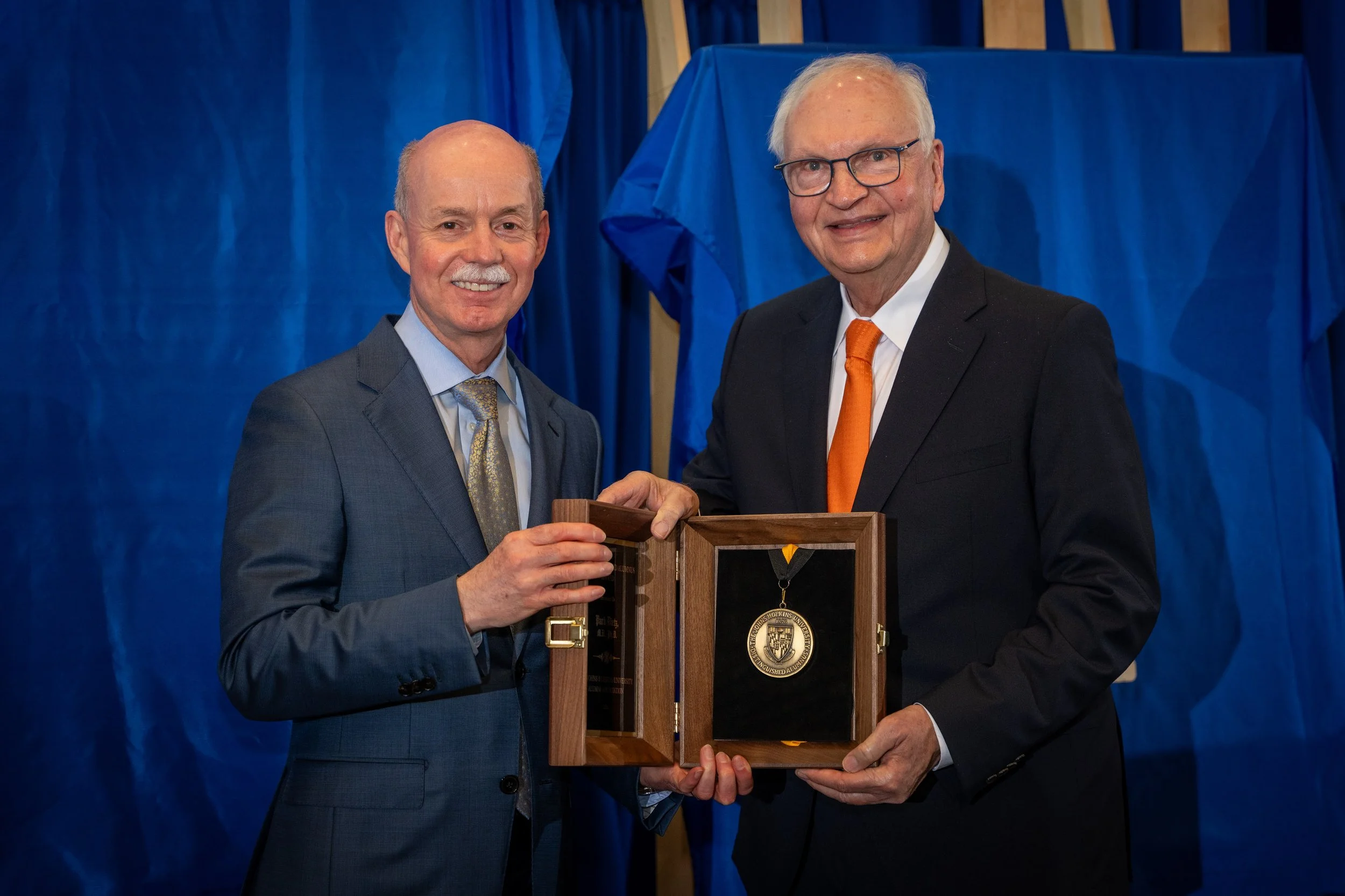 PD&amp;A’s Founder Honored by Johns Hopkins Alumni