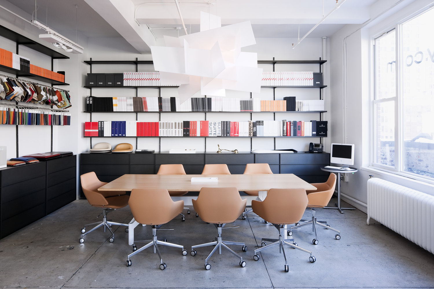  NYC SHOWROOM Completed at MR Architecture + Decor, P.C. Photography by Dean Kaufman  © 2017 McMullen Architecture 