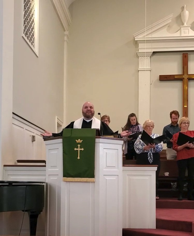 Pastor Lance reads the Psalter
