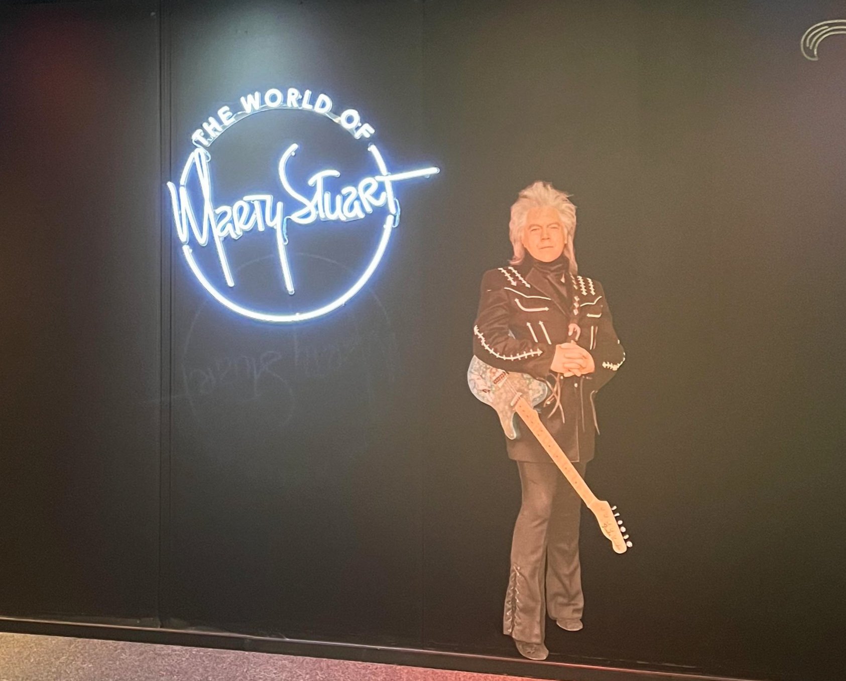 Marty Stuart exhibit entrance at the Two Mississippi Museums