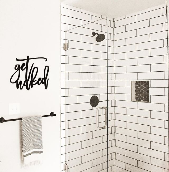 Our &lsquo;Get Naked&rsquo; cut-out sure has been a customer favorite! 🥴 It&rsquo;s a perfect addition to any 🚽 decor. It&rsquo;s now available in our Etsy shop! 🙌🏻