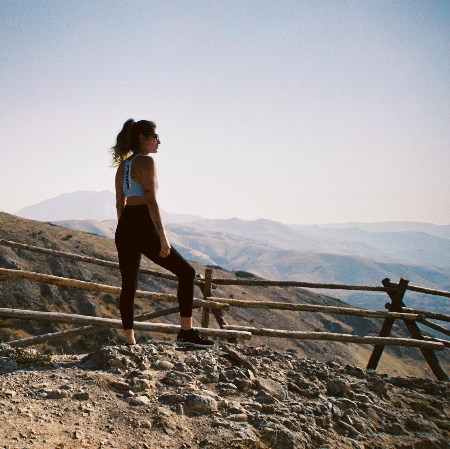 I hiked this morning.