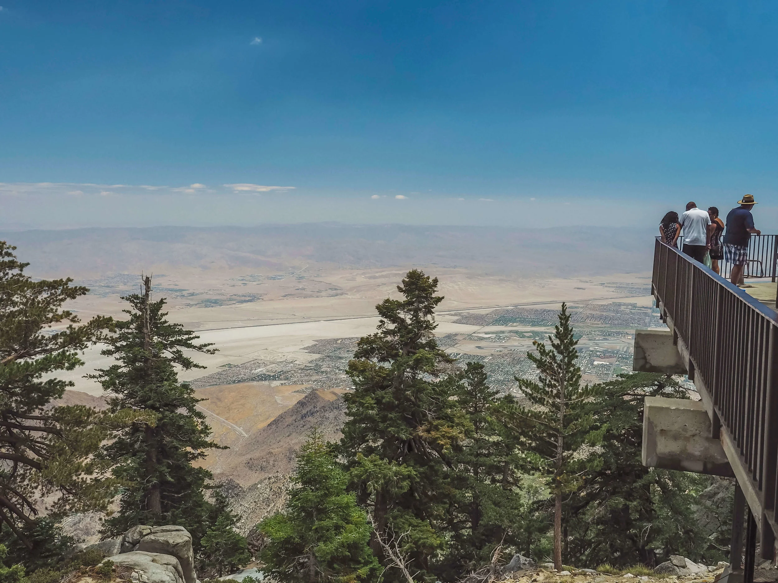 Take the Palm Springs Aerial Tramway up to Mount San Jacinto State Park, the best outdoor day trip for your Palm Springs vacation. Overlooking the Palm Springs, it sits on top of a nearby mountain and allows not only for great views and hiking, but an escape from the desert heat. #palmsprings #hiking #mountain