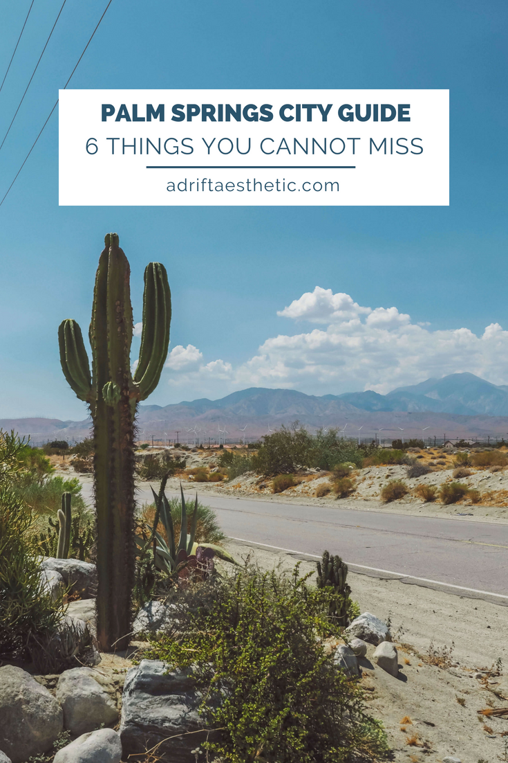 The bright colors and desert vibes of Palm Springs are perfect for a relaxing vacation. Learn more about where to stay and how to experience the city and have a blast despite the heat. #palmsprings #california #cityguide #travel