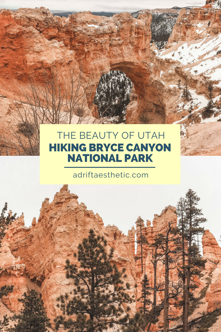 The red rock formations and hoodoos of Bryce Canyon National Park are unlike anything you've seen. Spend the day hiking and exploring this gorgeous spot in Utah. #brycecanyon #nationalpark #utah #hiking