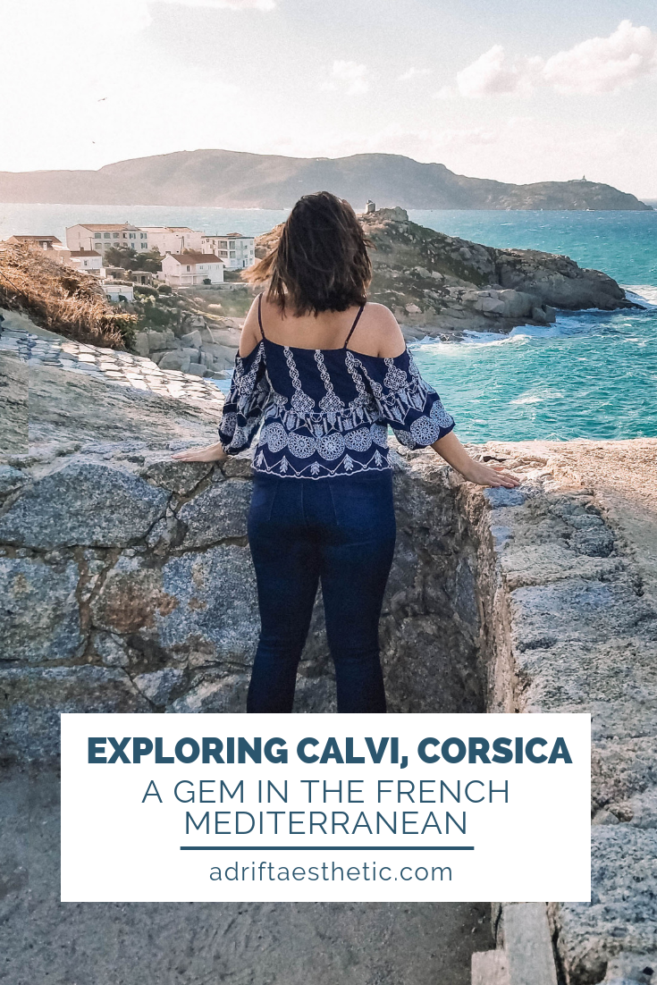 Corsica is a beautiful, secluded island in the Mediterranean Sea. With countless hiking trails, pristine beaches and small towns, it’s the perfect way to escape the hustle of a European vacation for a few days. Take a quick flight to Calvi, Corsica for an amazing experience different than anywhere else in France! #france #corsica #hiking #island