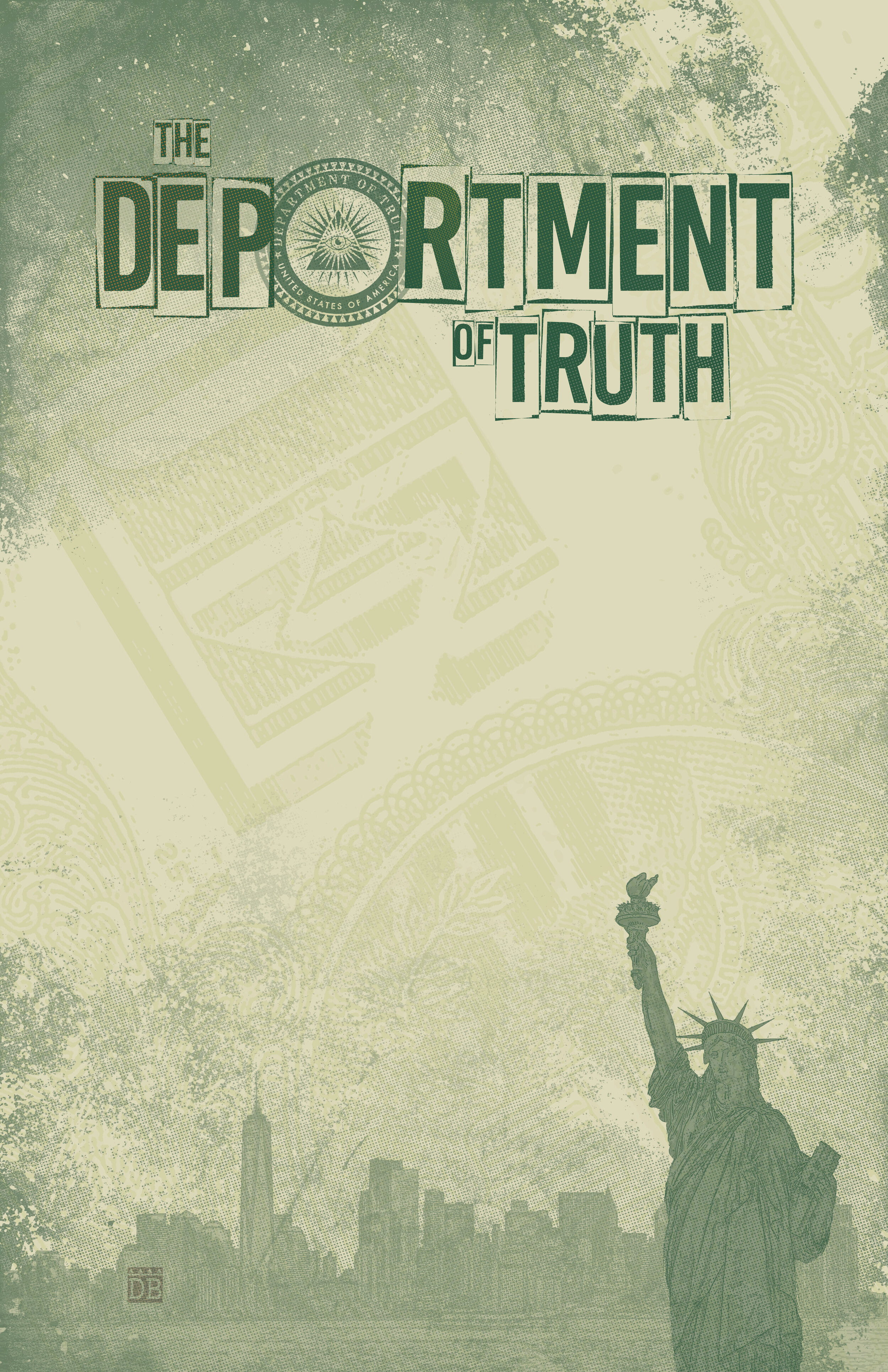 Department of Truth Issue 10 OASAS Comics / ComicBlend Shared Exclusive Set