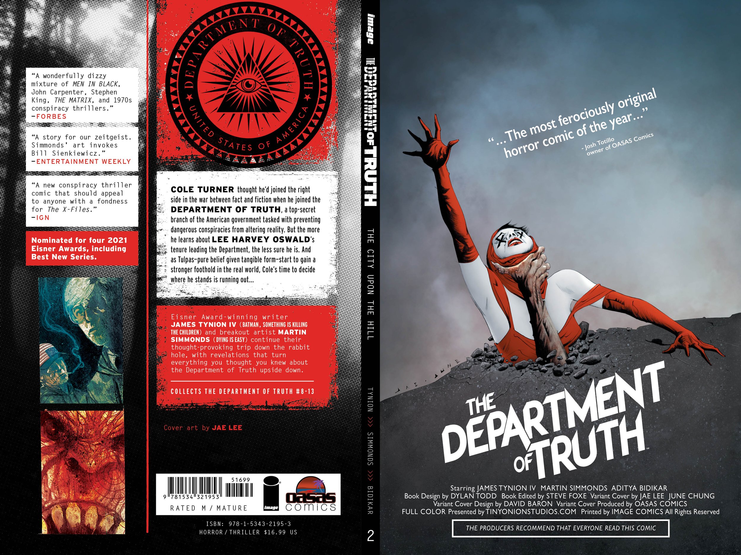 Department Of Truth TPB Volume 2 OASAS Comics Exclusive