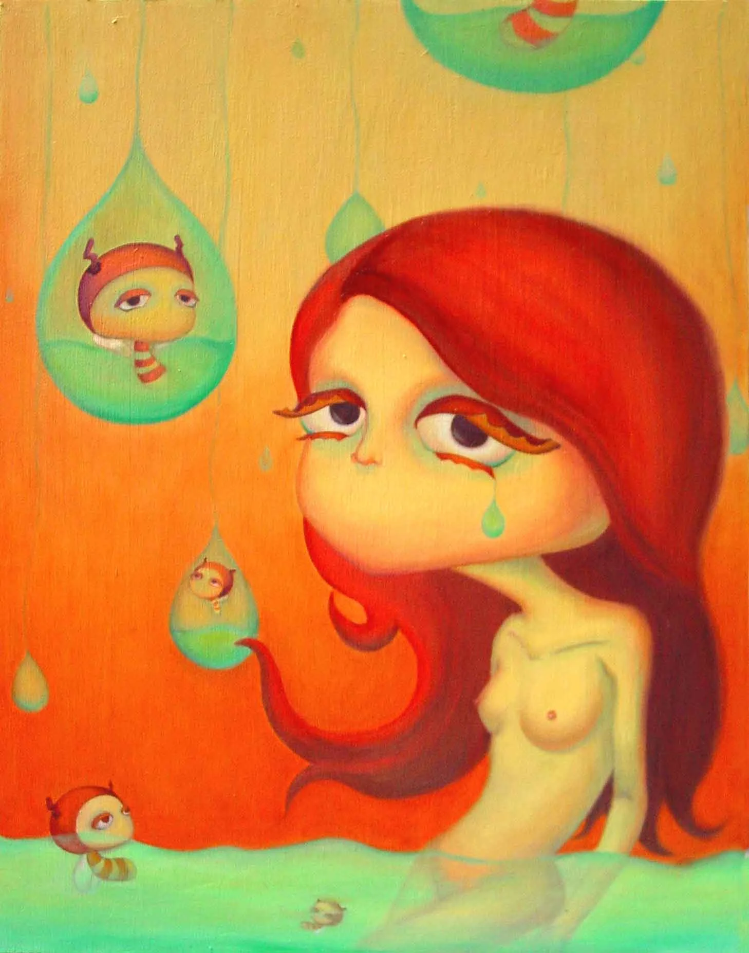 Water or Tear Drops