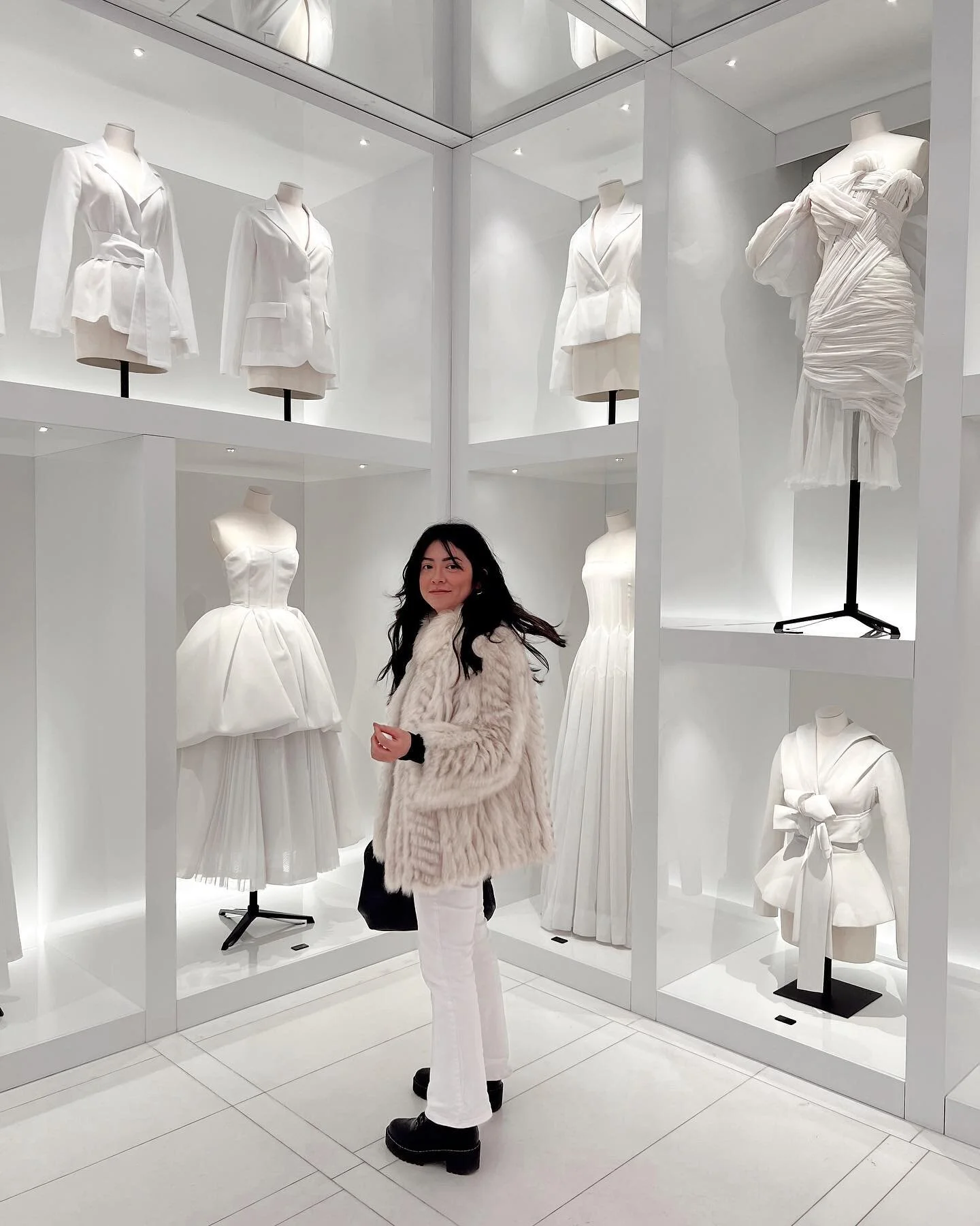 getting lost in gowns, suits, and bags galore&hellip;the dreamiest day visiting @lagaleriedior. wishing it was my own personal closet!!!!