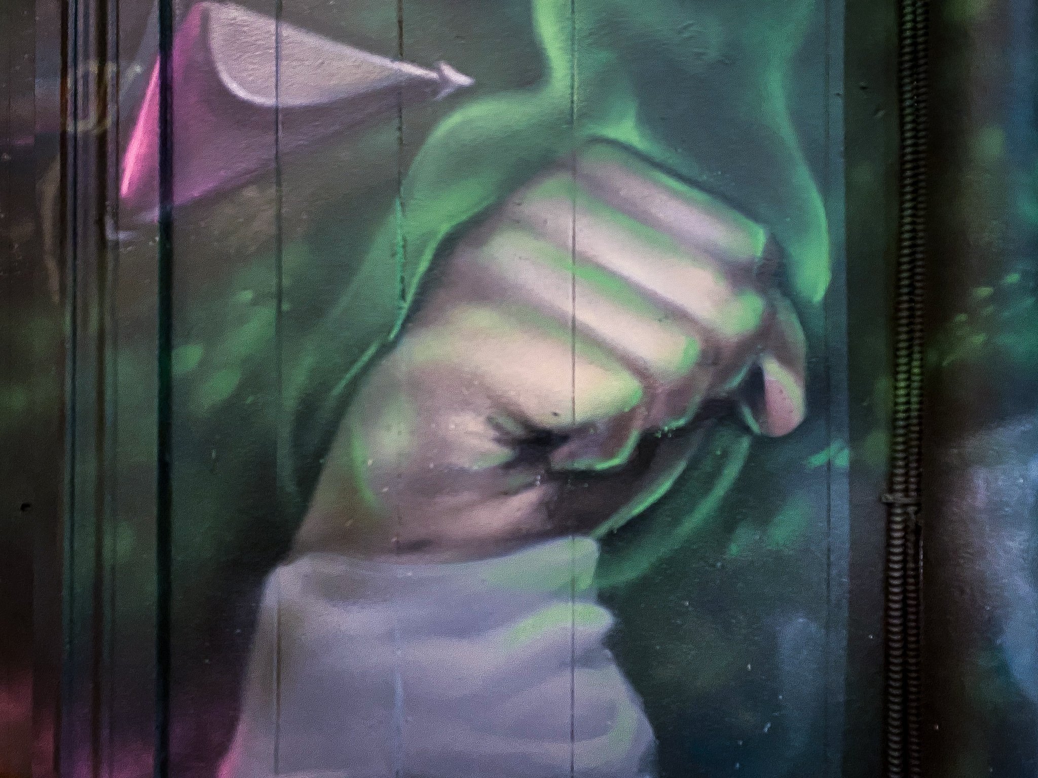   Jordoh -  Spray Paint , as part of the  WestEnd Cannabis  Collection of Art 