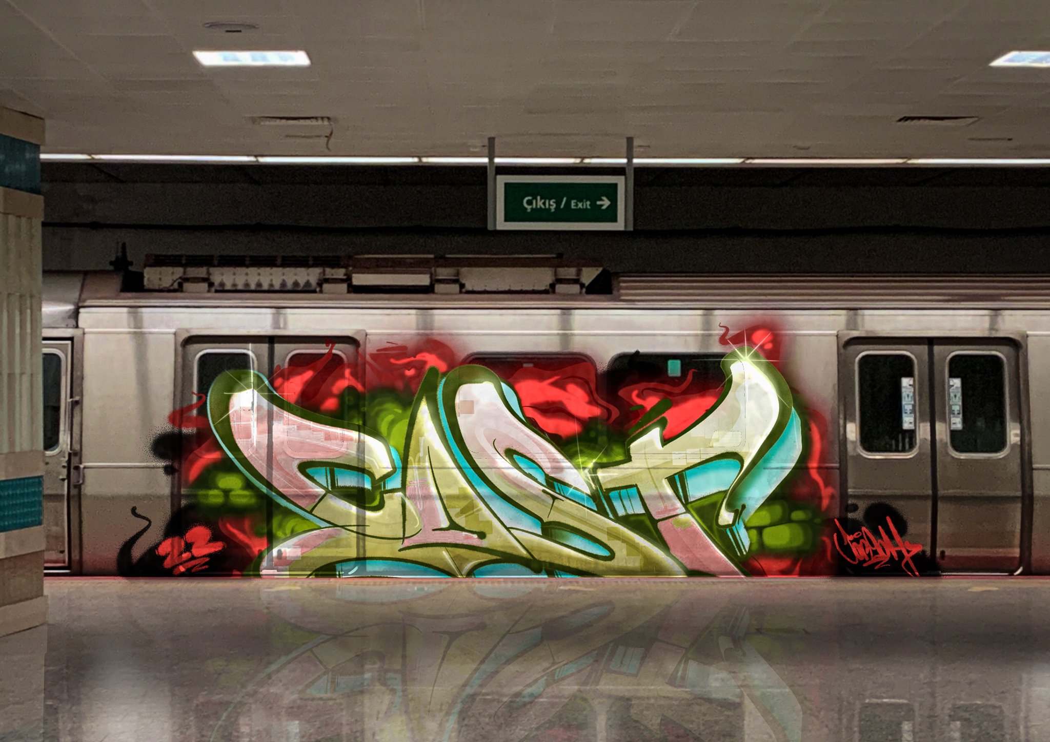Graffiti - Station