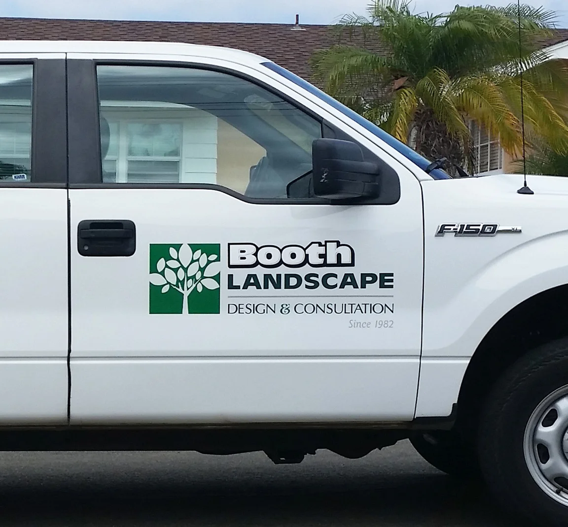 Logo and truck lettering