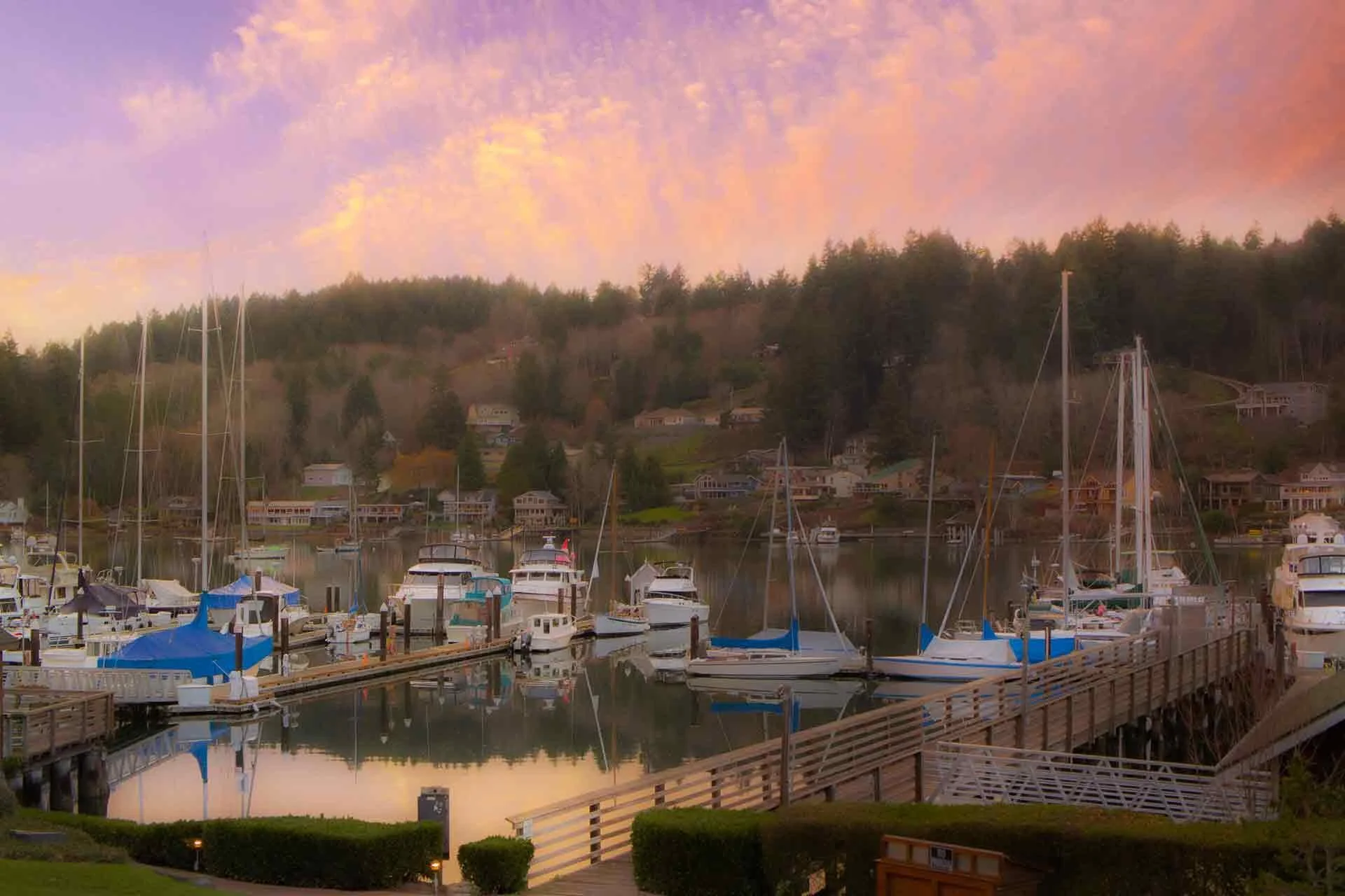 Brix 25° at sunset. Enjoy stunning views while you dine at our restaurant located along the downtown Gig Harbor waterfront.
