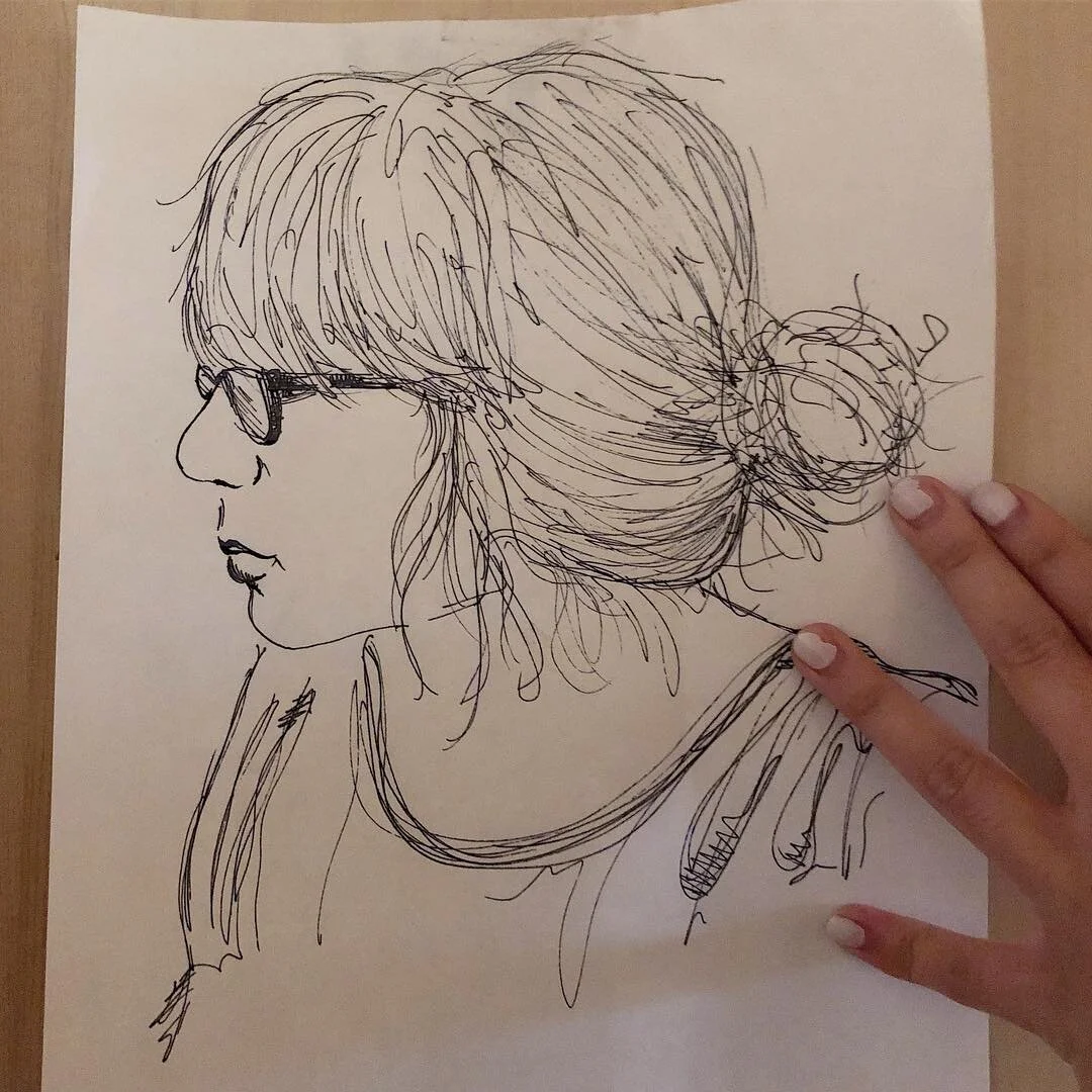 who is she? (nevon w/ self-trimmed bangs, that&rsquo;s who)