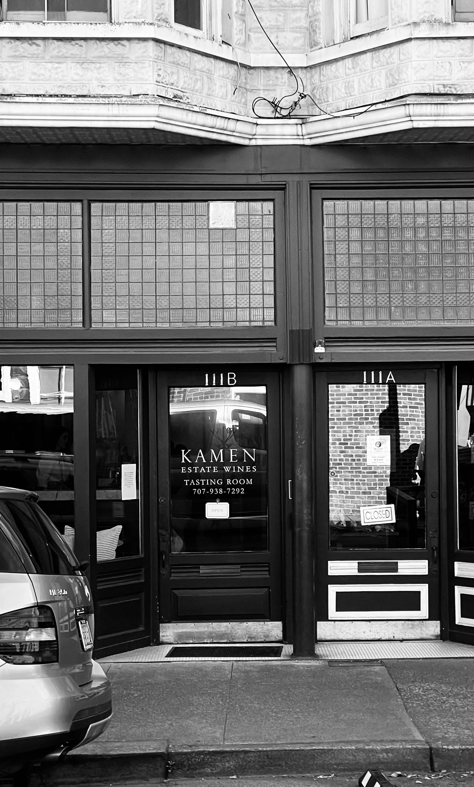 Kamen Estate Wines Tasting Room