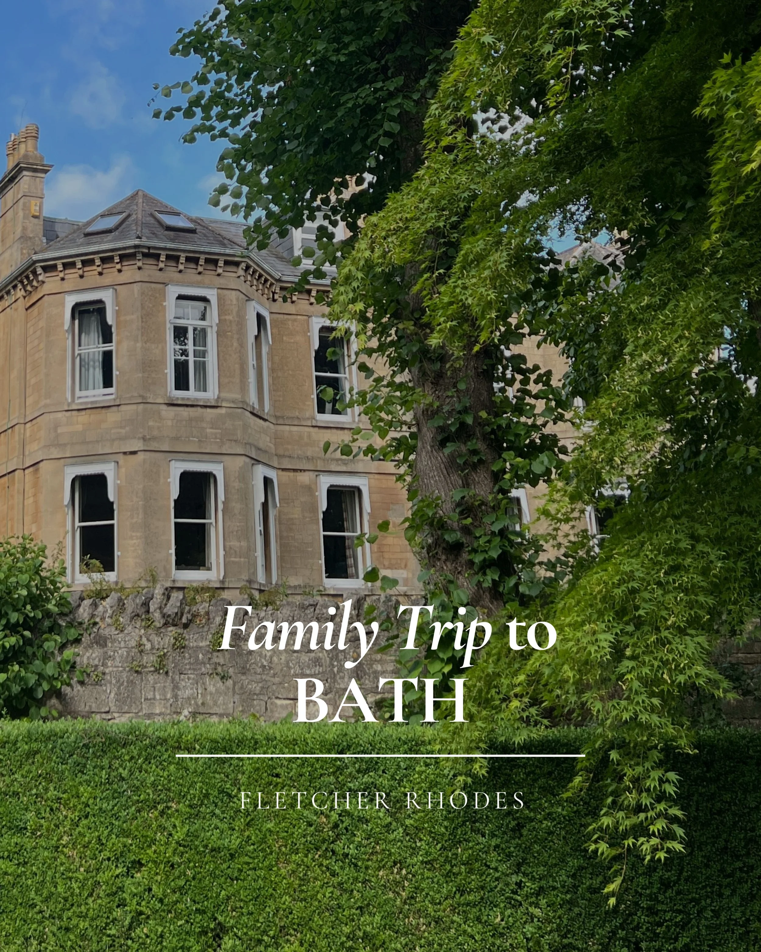 Travel: A Design Lover's Guide to Bath