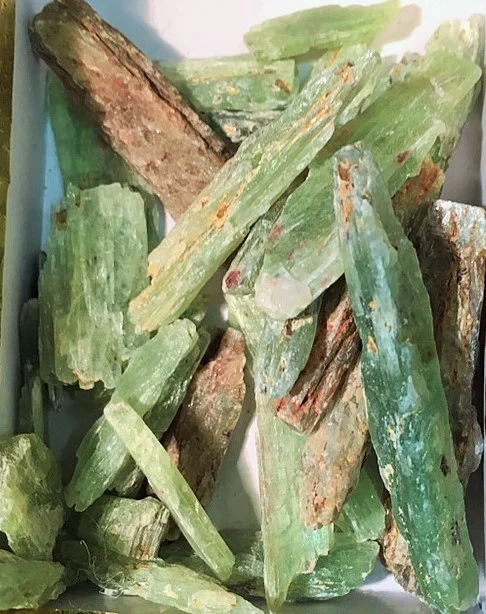 Kyanite - green - Brazil