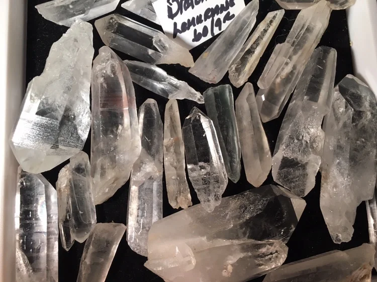 Lemurian - Brazil - crystals and wands