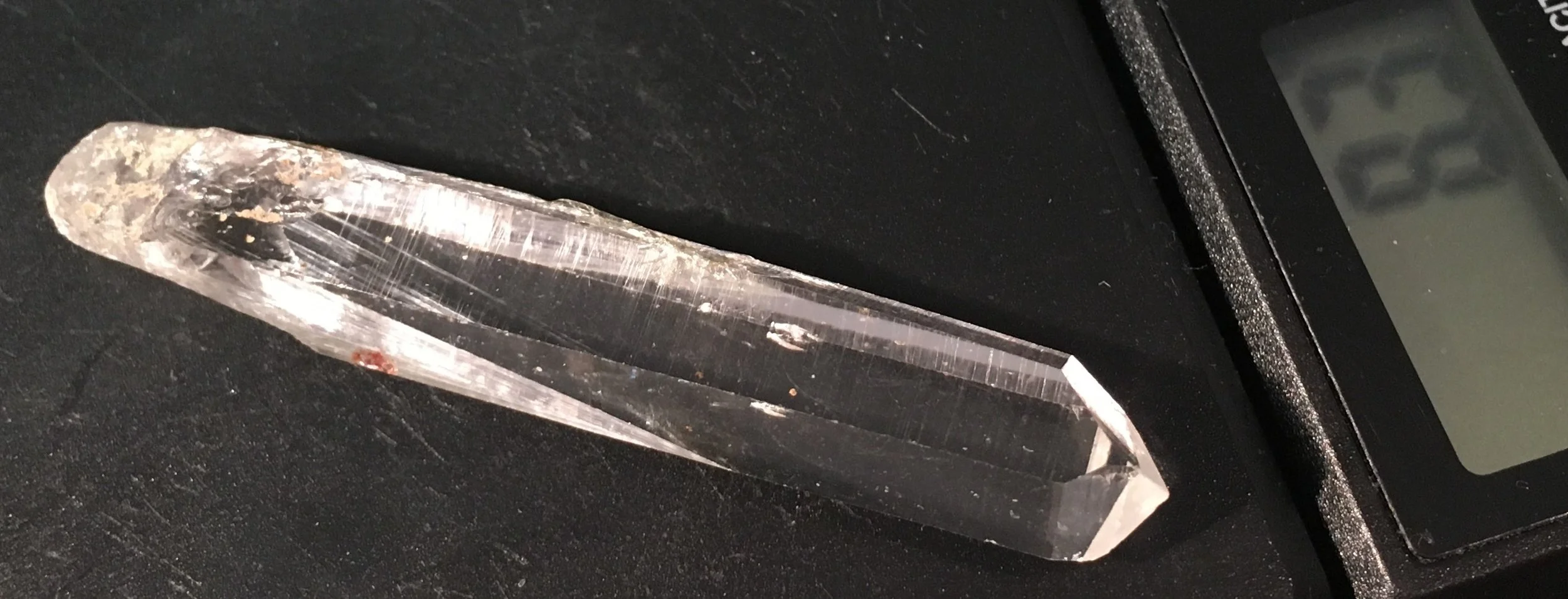 Sentient Plasma (tm) Colombian Lemurian Quartz