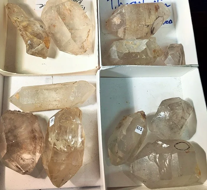 Tibetan "Diamonds"  aka Tibetan Black Quartz aka Sichuan Quartz