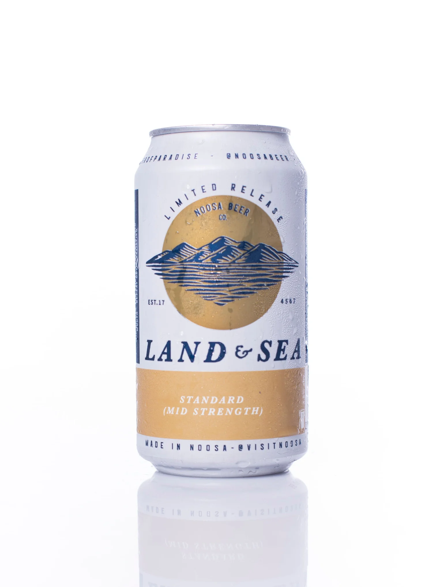THE STANDARD - 3.5% Alc, 26IBU, 5SRM A well rounded mid-strength beer. Pours a rich gold colour with an off white head. A simple malt bill with a high mash temperature gives a lot of body to the beer. The combination of Cascade and Galaxy hops impart a very bright tropical fruit character as well as sweetness. Firm bitterness clears the palette and invites another sip.