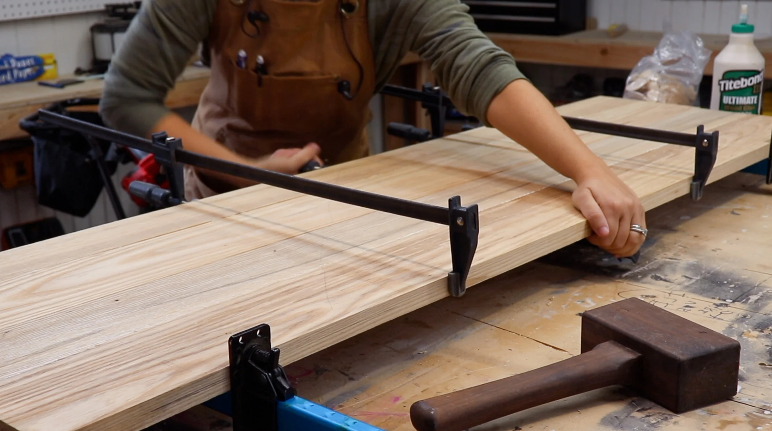 Building a Desk with Dowel Drawer Slides — 3x3 Custom
