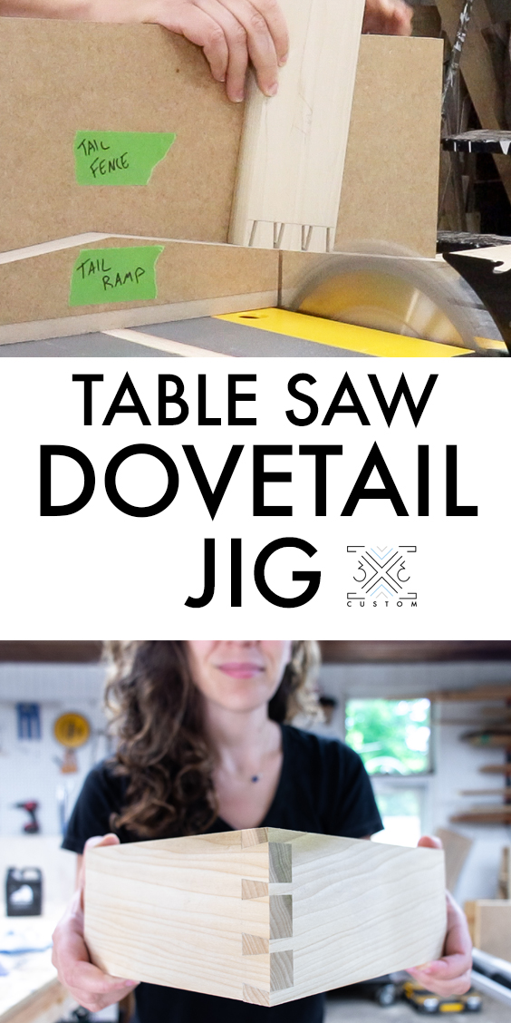 Dovetail Jig for the Table Saw — 3x3 Custom