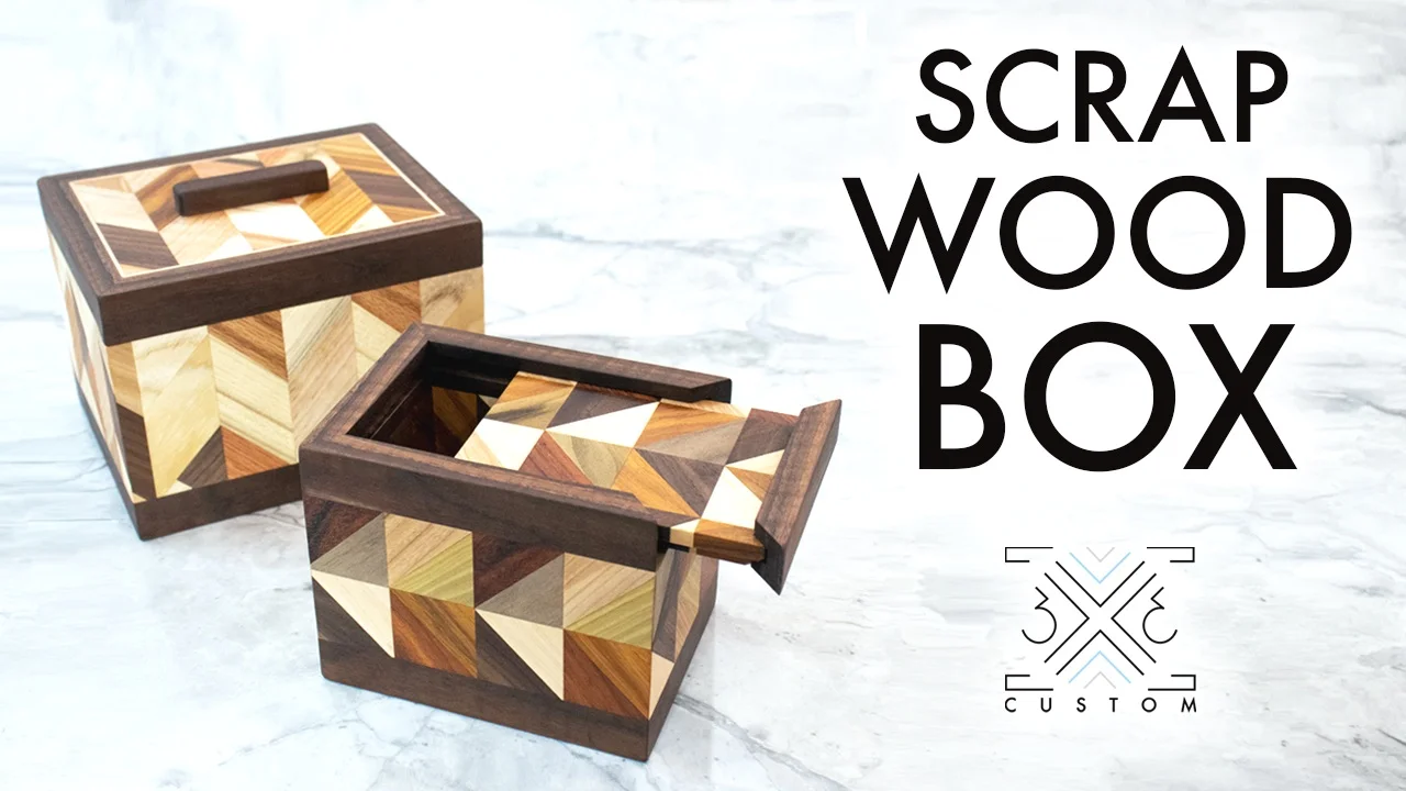 Making Patterned Boxes From Scrap Wood