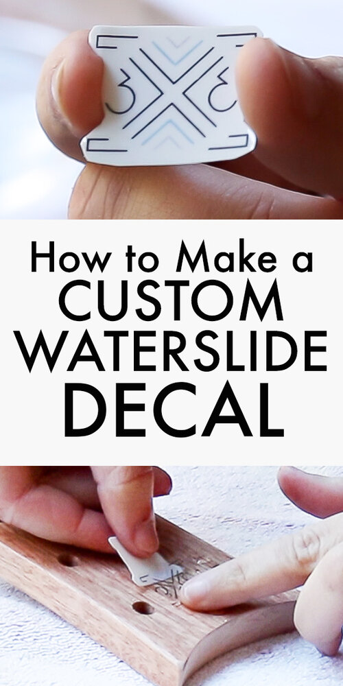 How to Make a Custom Waterslide Decal — 3x3 Custom